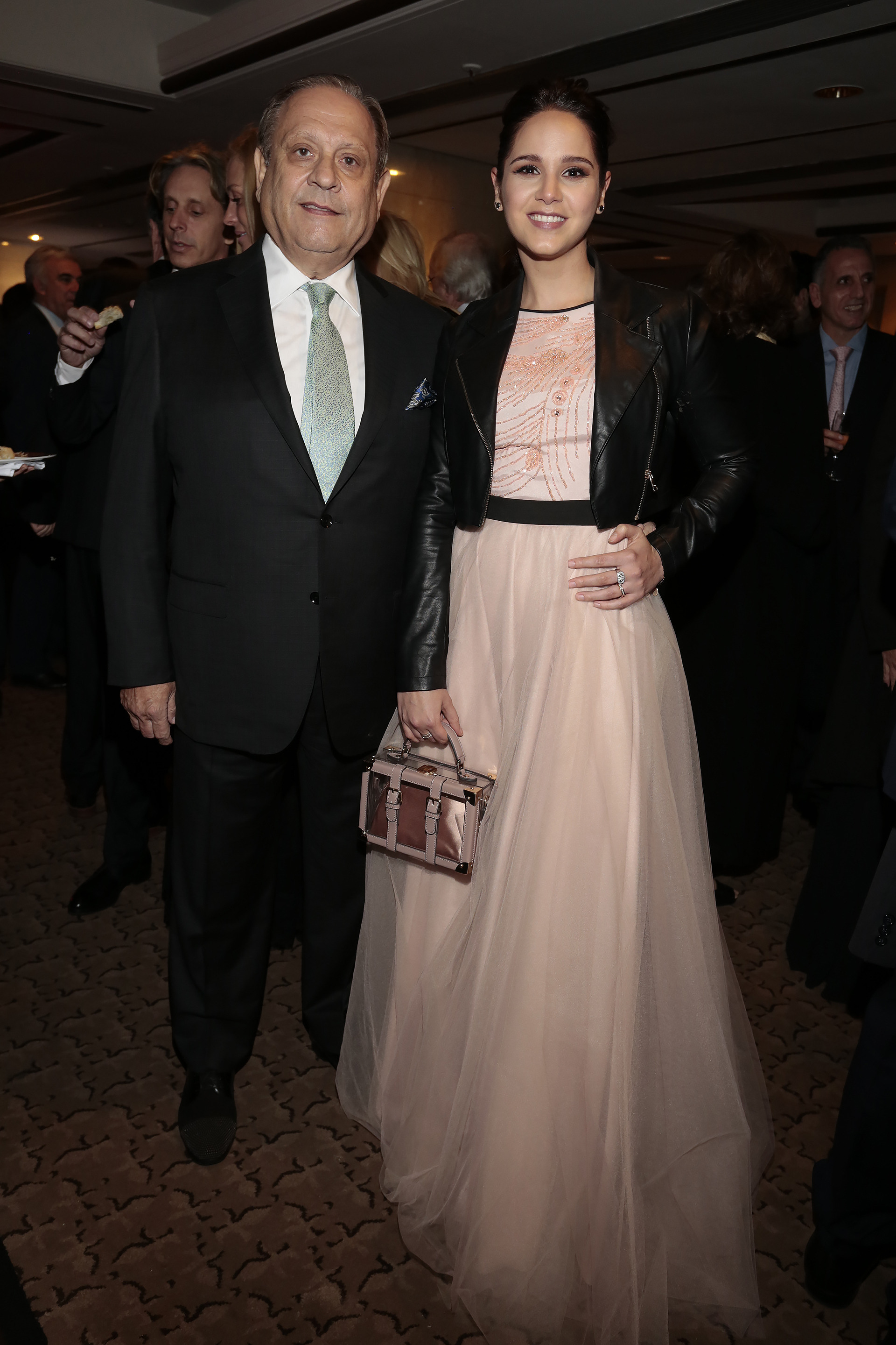 Néstor Abatidaga, director general corporativo del Grupo Sancor Seguros, y su mujer, la conductora de televisión y directora creativa, Natalí Márquez