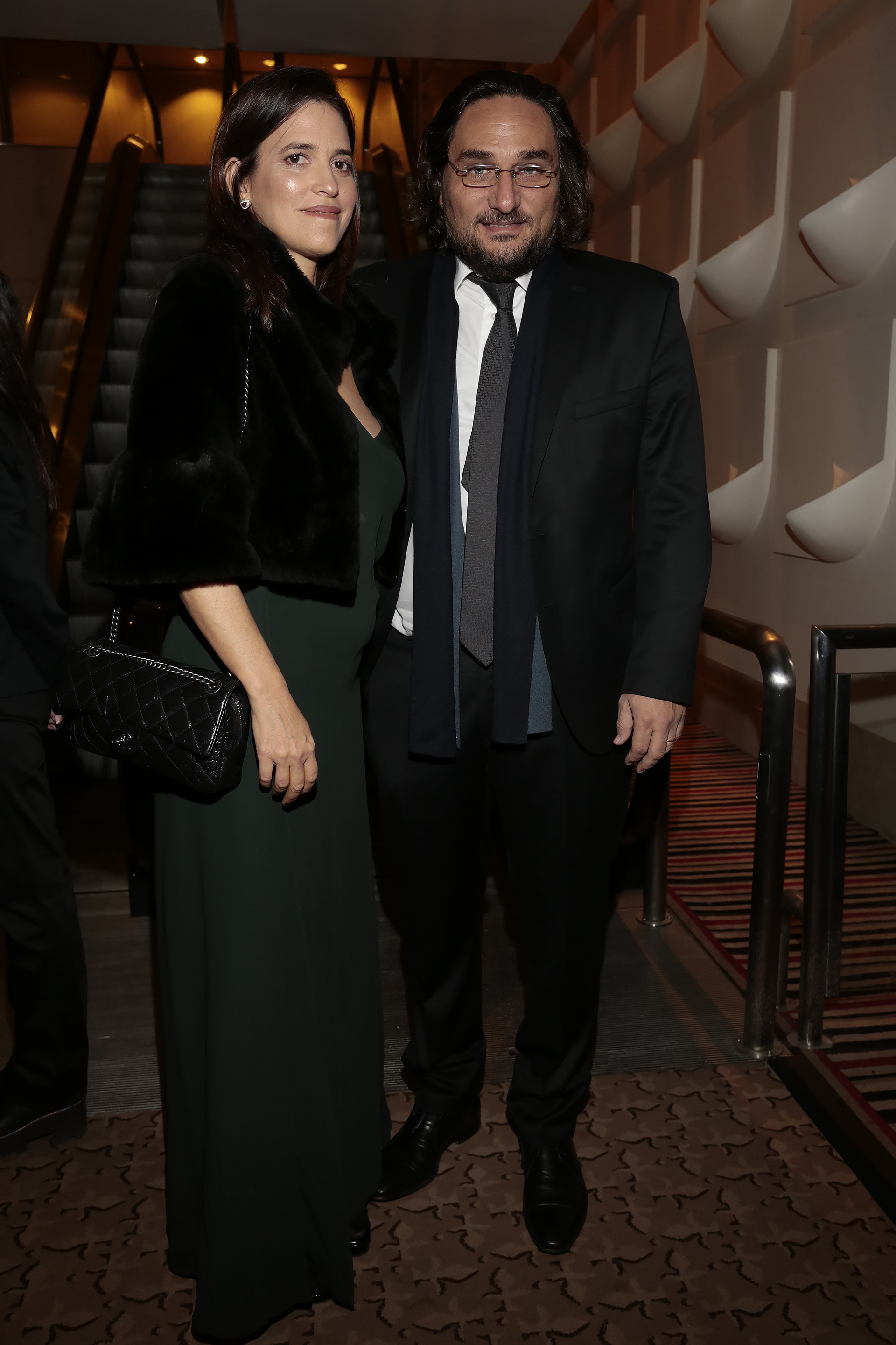 Martín Kweller y su mujer