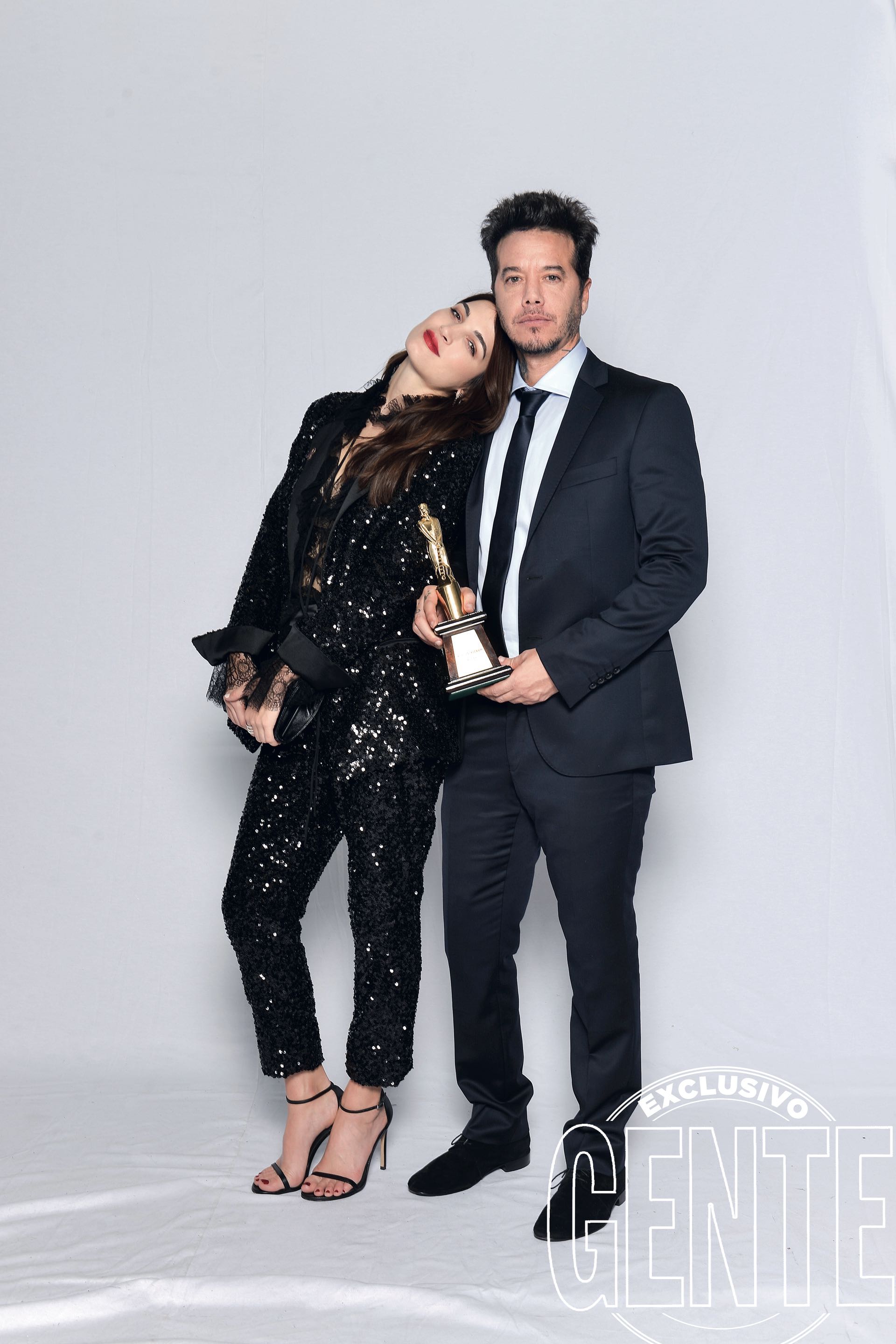 Carla Moure y Sebastián Ortega.