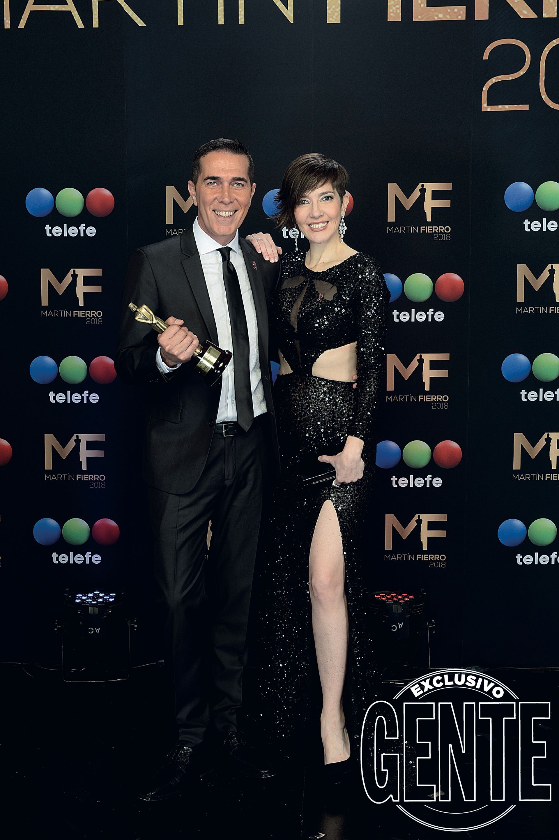 Rodolfo Barilli y Cristina Pérez, conductores de Telefe Noticias a las 20, Mejor Noticiero