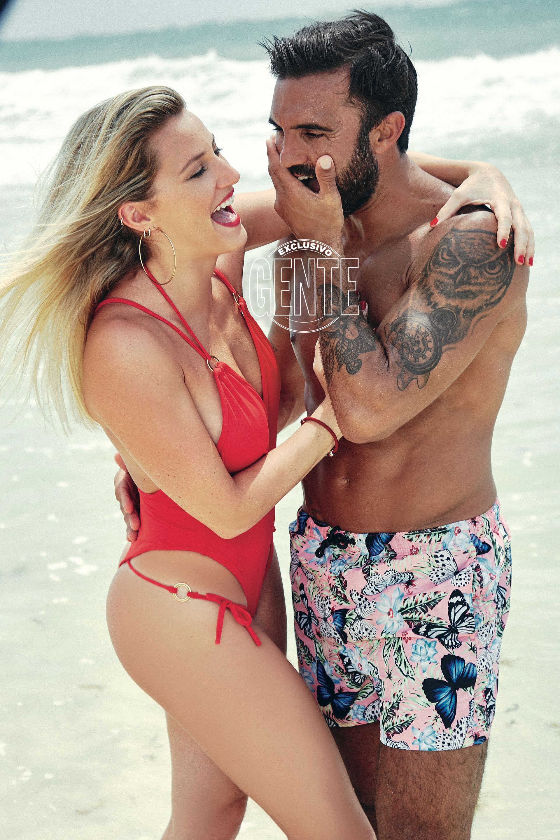Mica Viciconte y Fabián Cubero en México