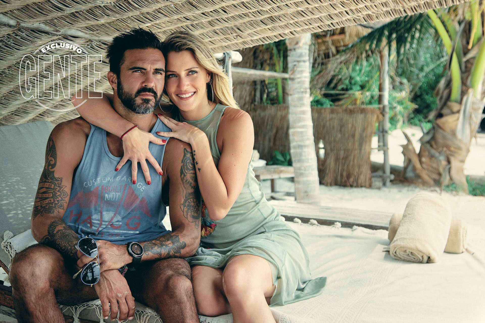 Mica Viciconte y Fabián Cubero, mini luna de miel en la Rivera Maya