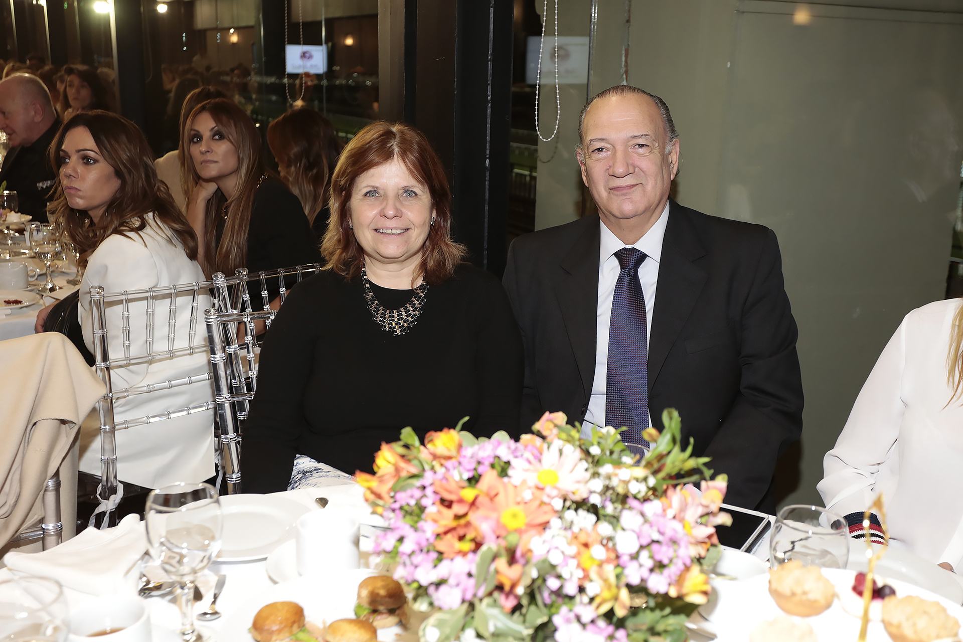 Eduardo Fernández Rostello, director del Hospital Bernardino Rivadavia; y Ana María Bou Pérez, ministra de Salud porteña