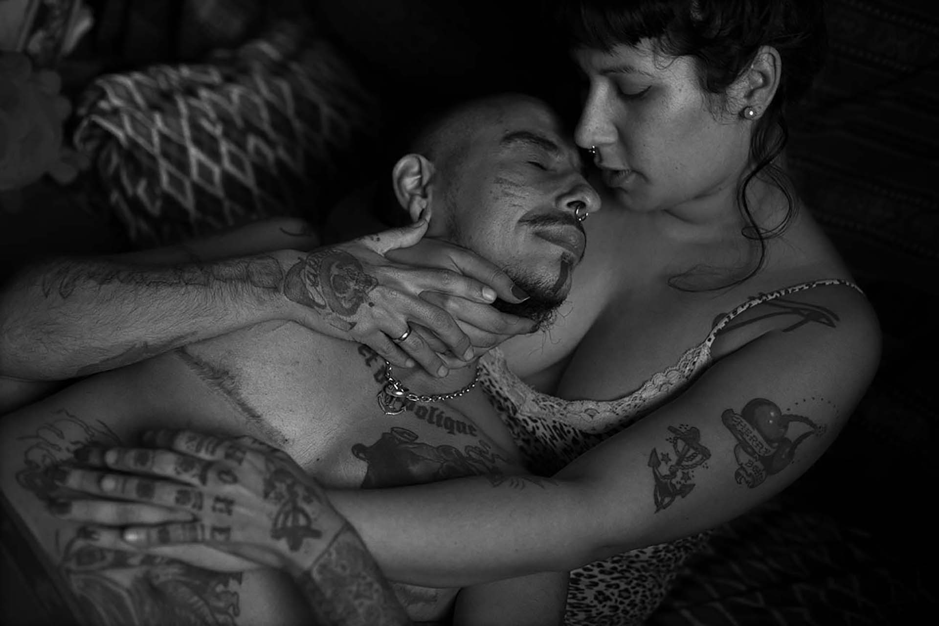 Emmanuel y Tamara en su intimidad