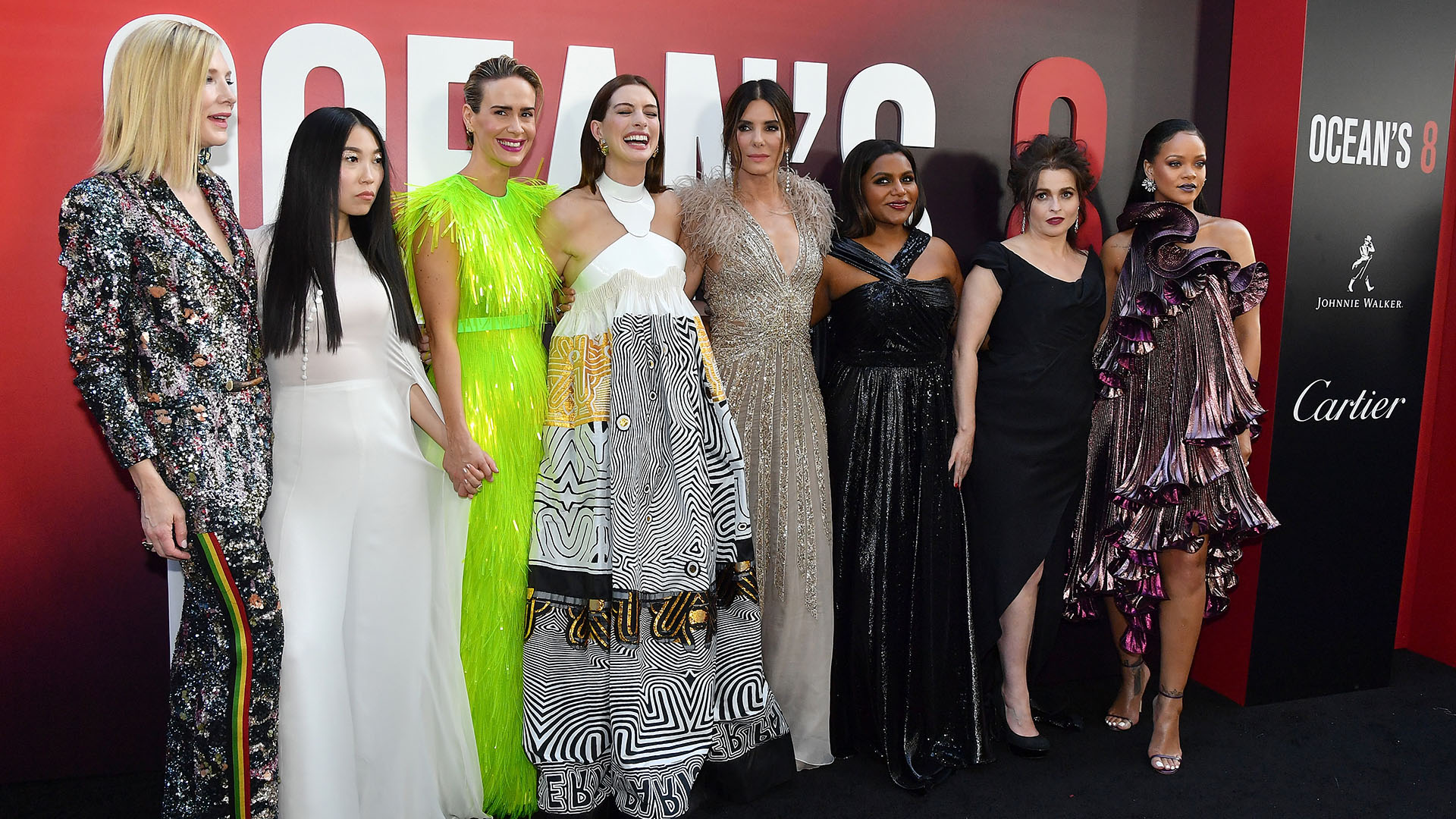 Premiere mundial de “Ocean’s 8” (AFP Photo / Angela Weiss)