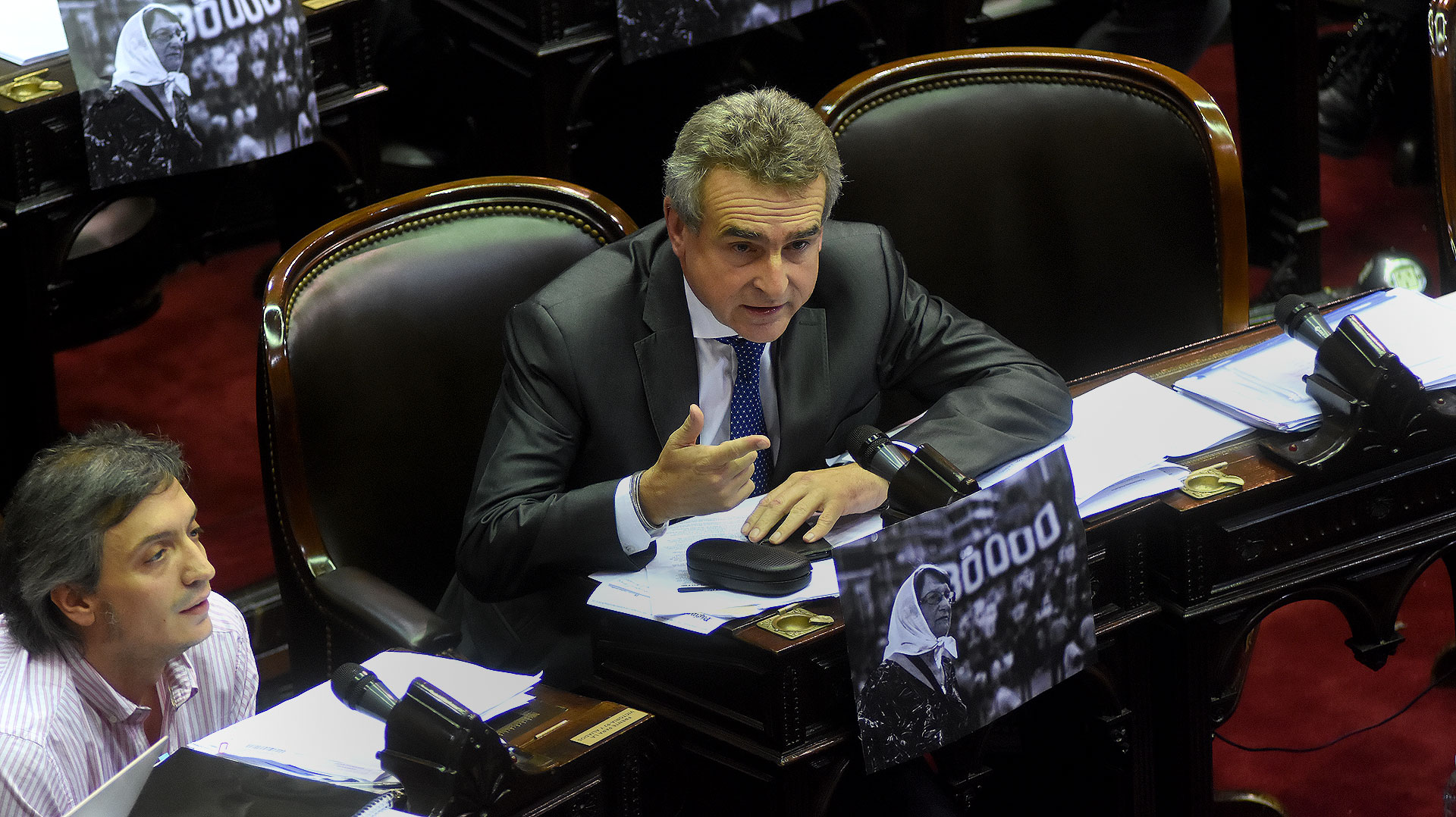 El diputado kirchnerista Agustín Rossi