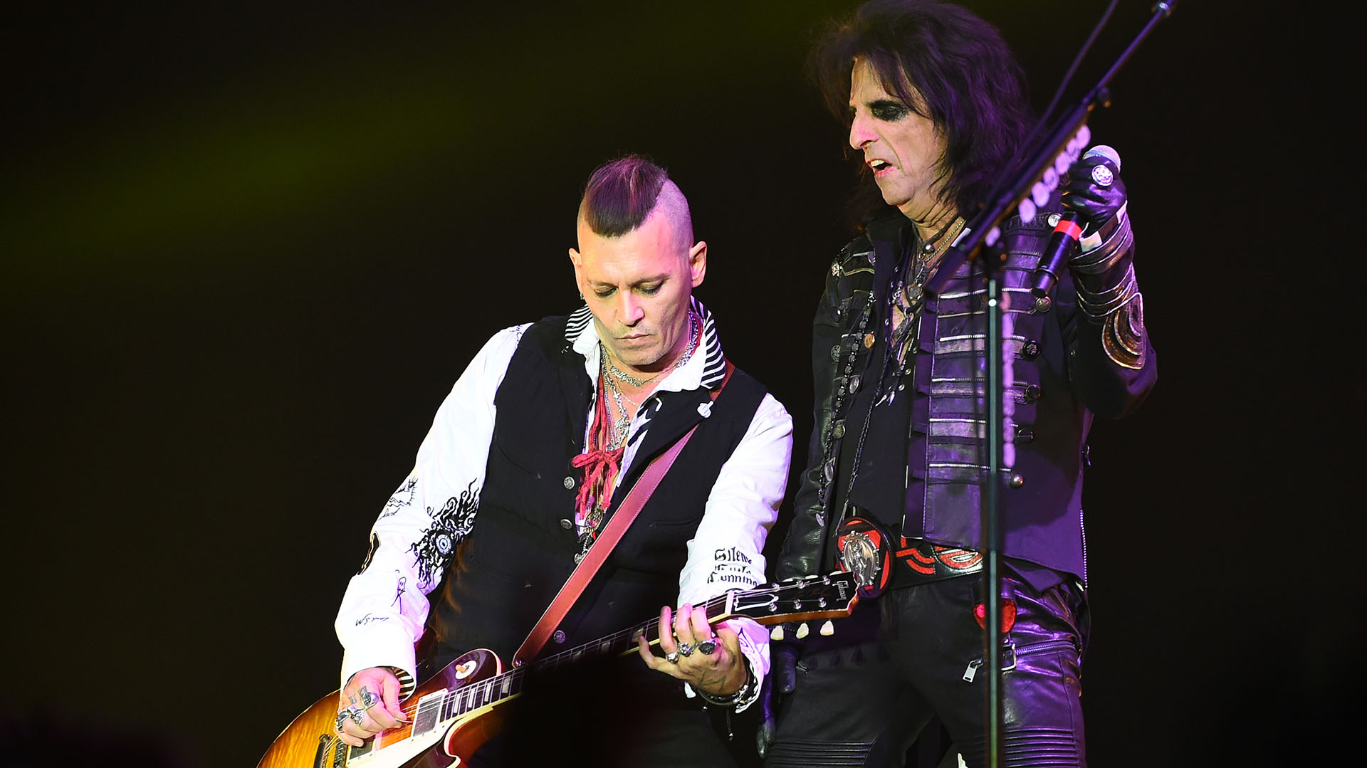 Johnny Depp está de gira por Europa con su banda, The Hollywood Vampires (Grosby Group)