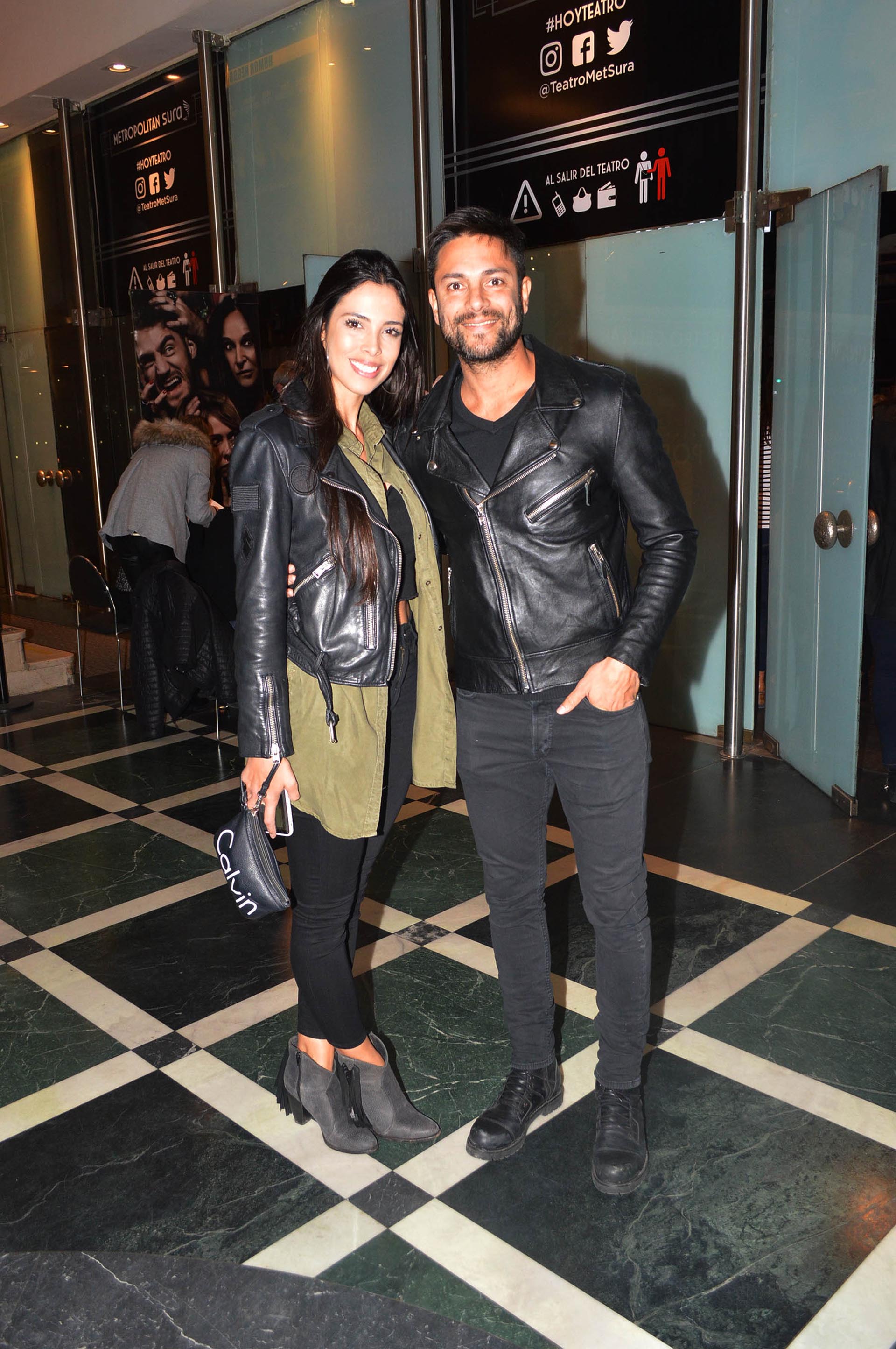 Maypi Delgado y su novio, Santiago Ladino