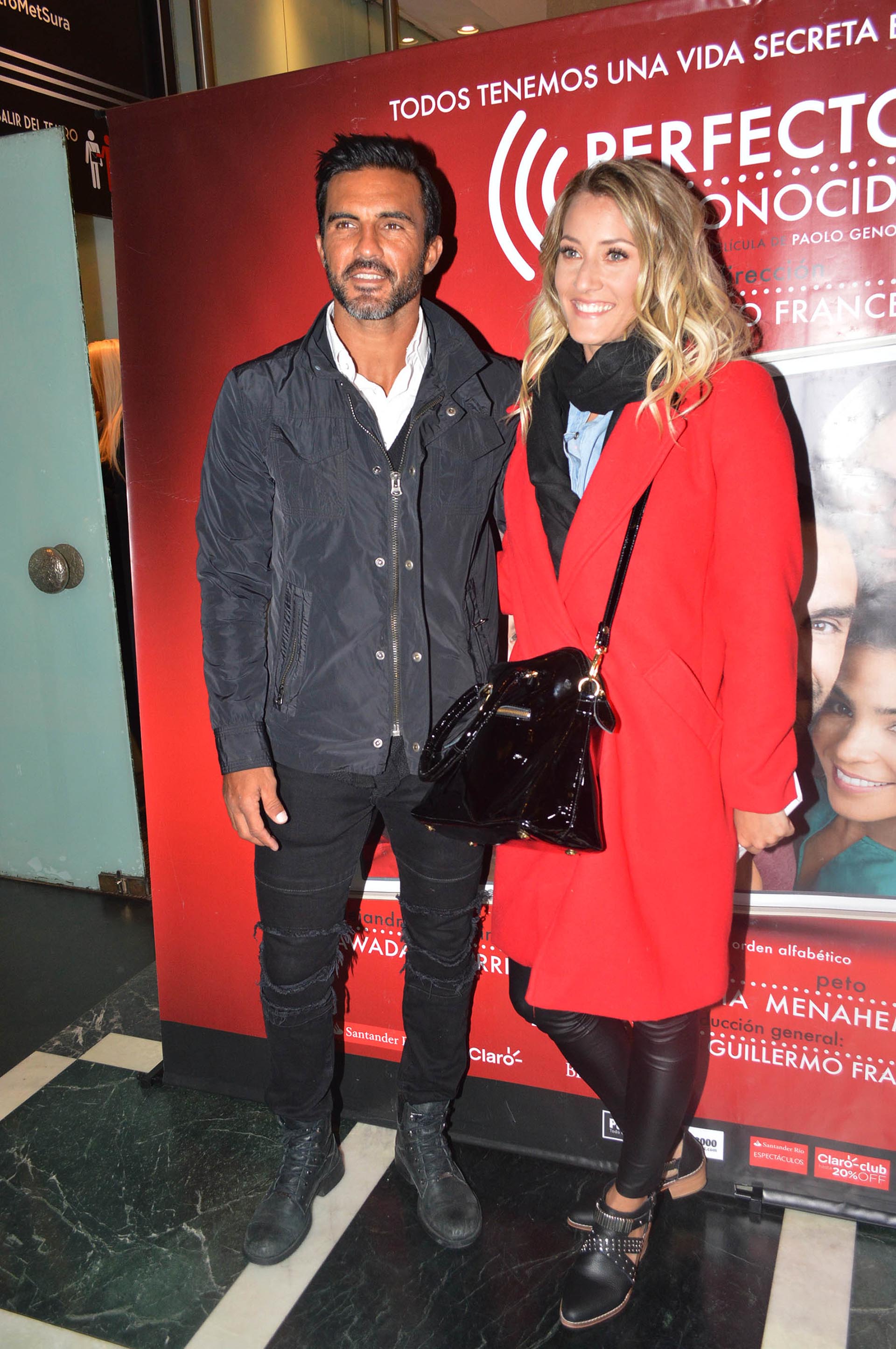 Fabián Cubero y Mica Viciconte