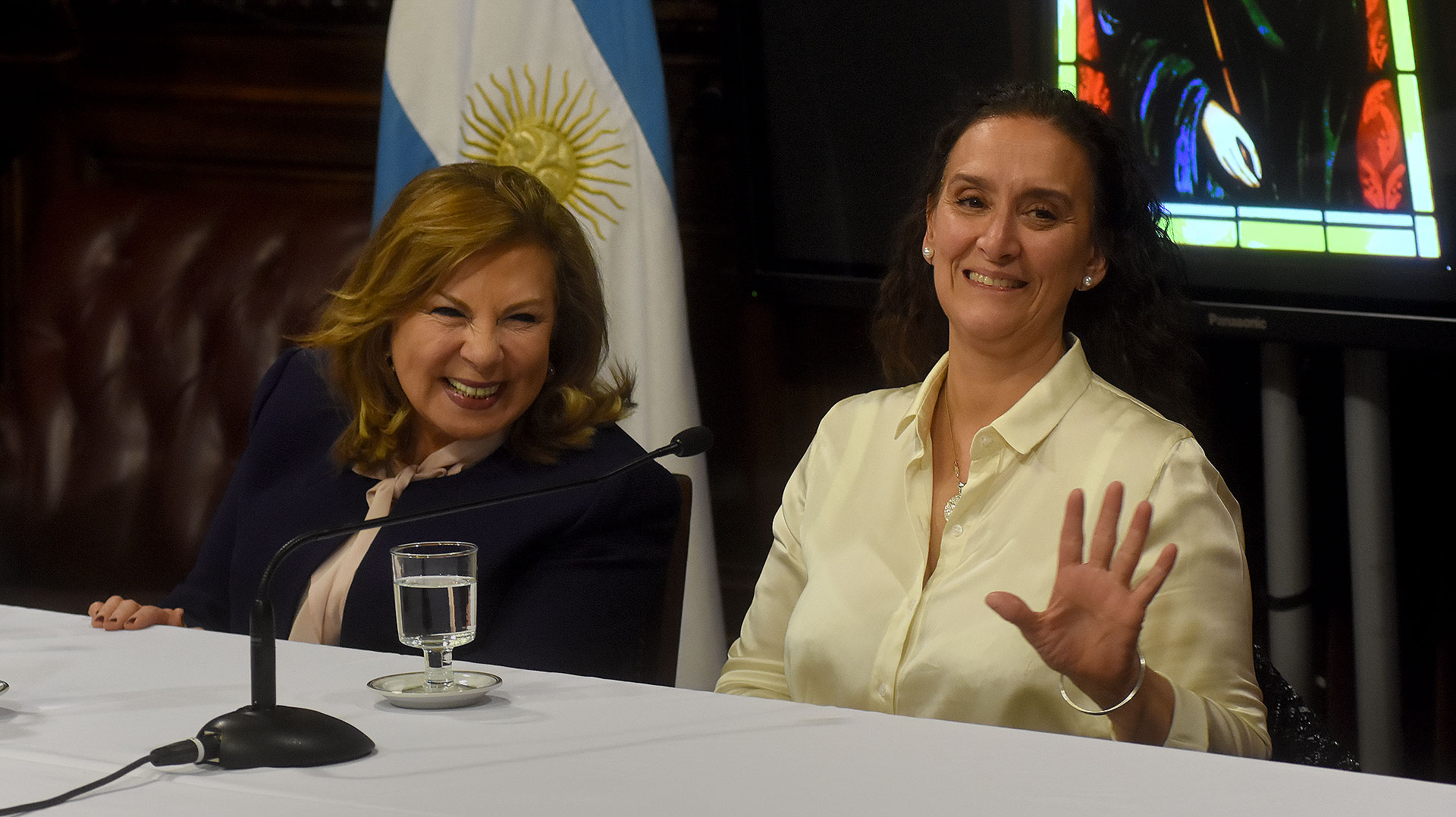 La Vicepresidente de la Nación y la Senadora nacional de Santiago del Estero