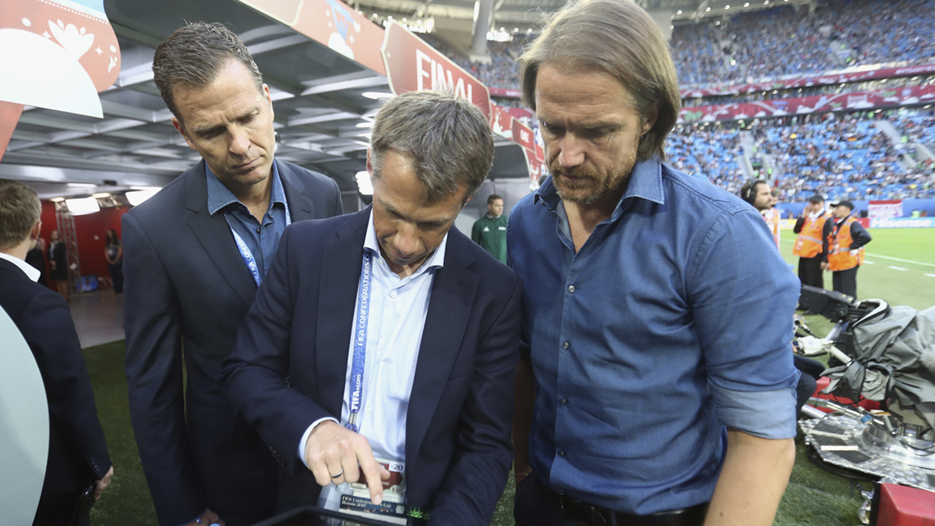 Los técnicos tendrán tablets donde accederán a datos estadísticos de la performance de los jugadores en la cancha