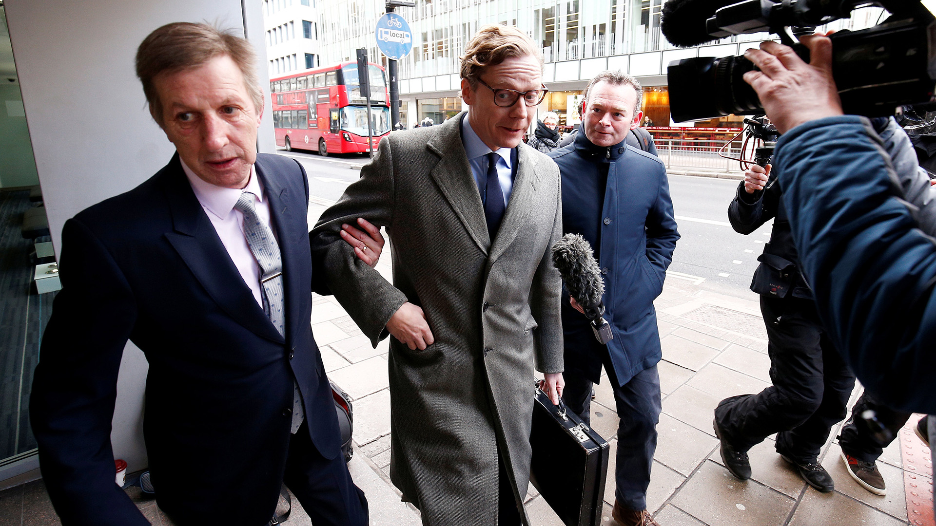 Alexander Nix, CEO de Cambridge Analytica (REUTERS/Henry Nicholls/File Photo)