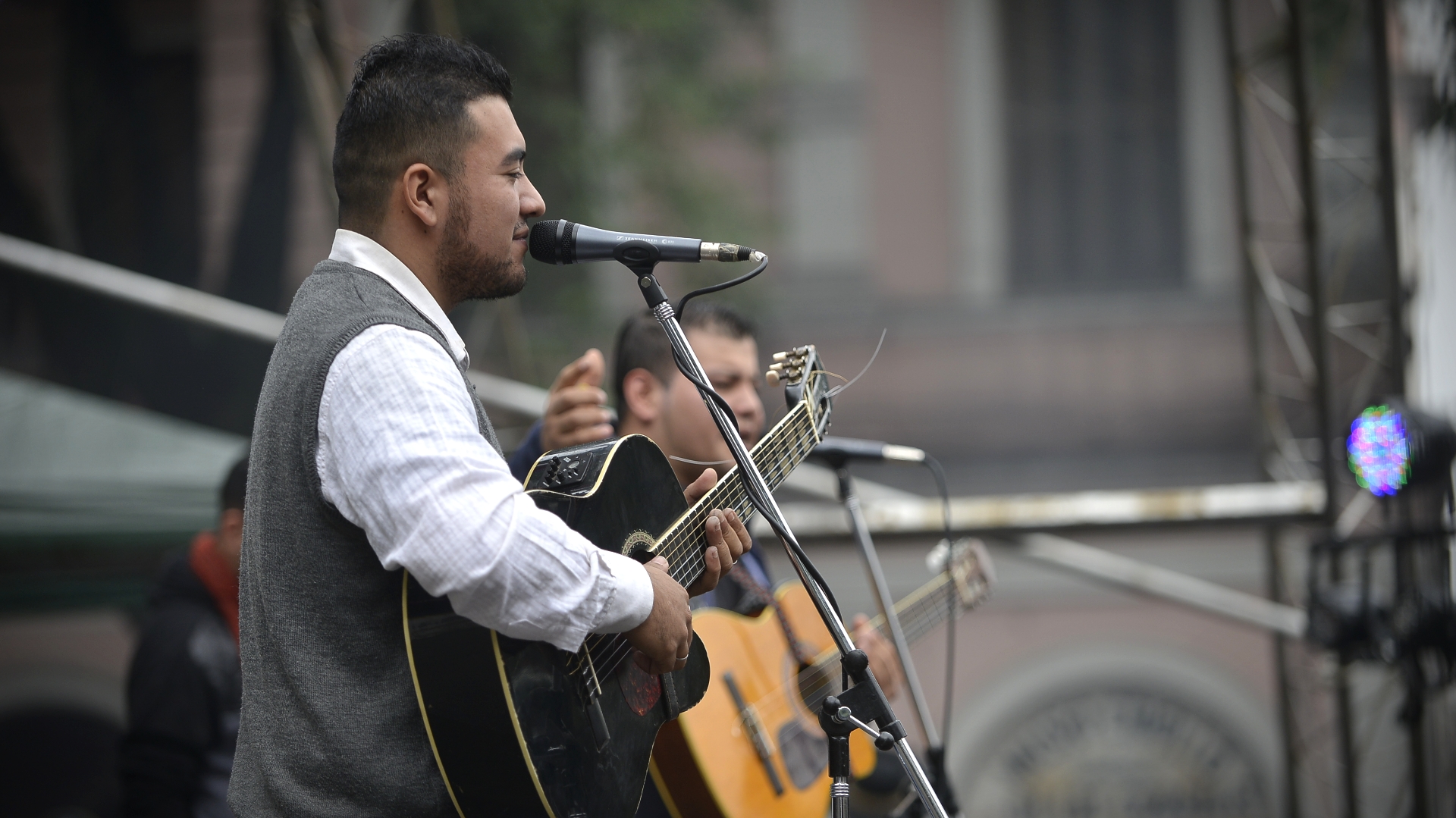 El folckore fue el género musical que más se escuchó en Mataderos
