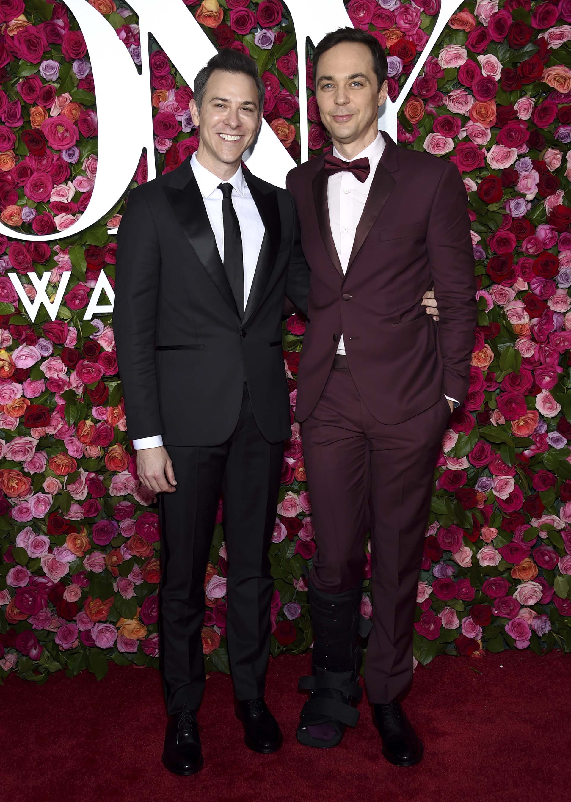 Todd Spiewak y Jim Parson (Evan Agostini/Invision/AP)