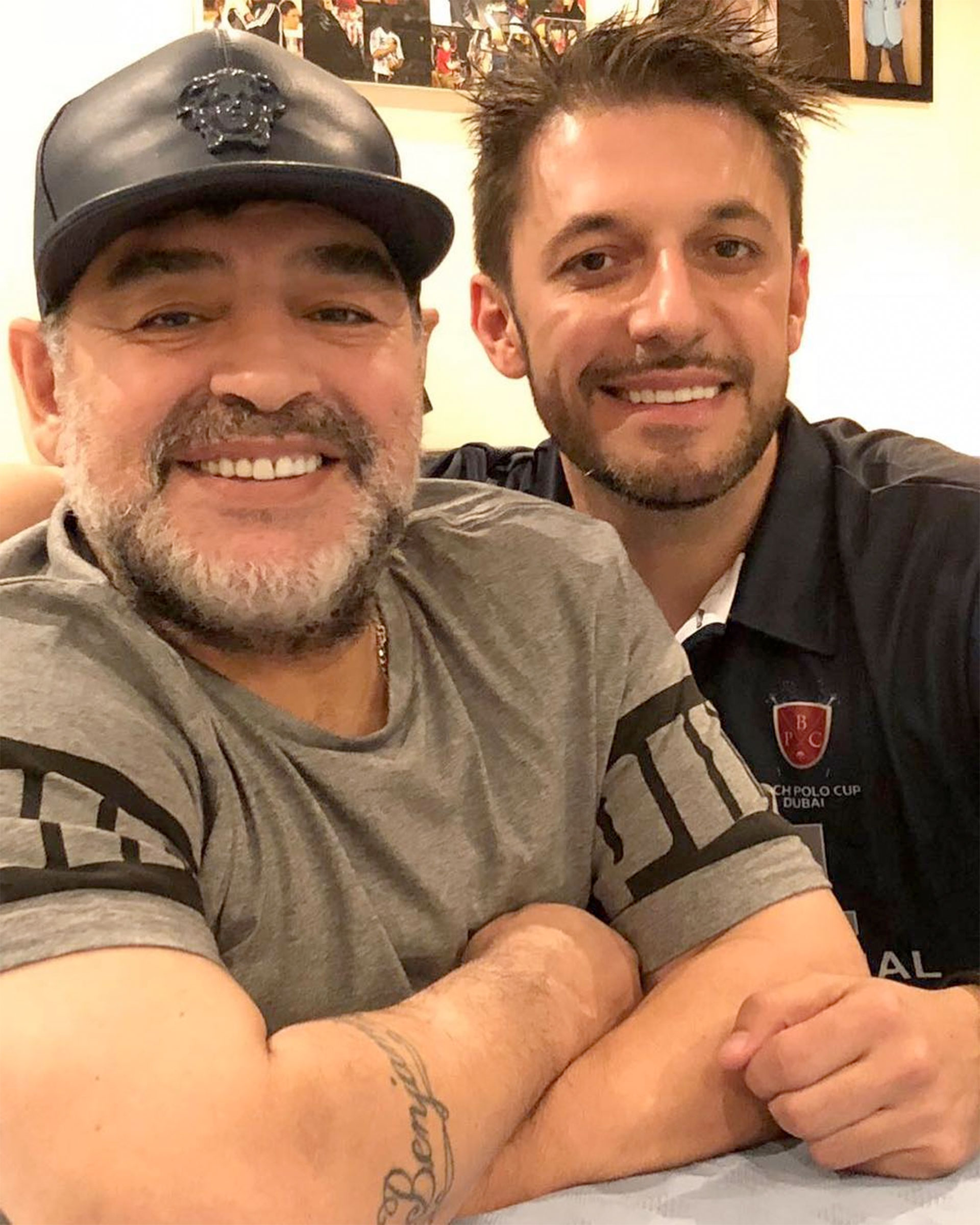 Diego Maradona y Matías Morla, su abogado