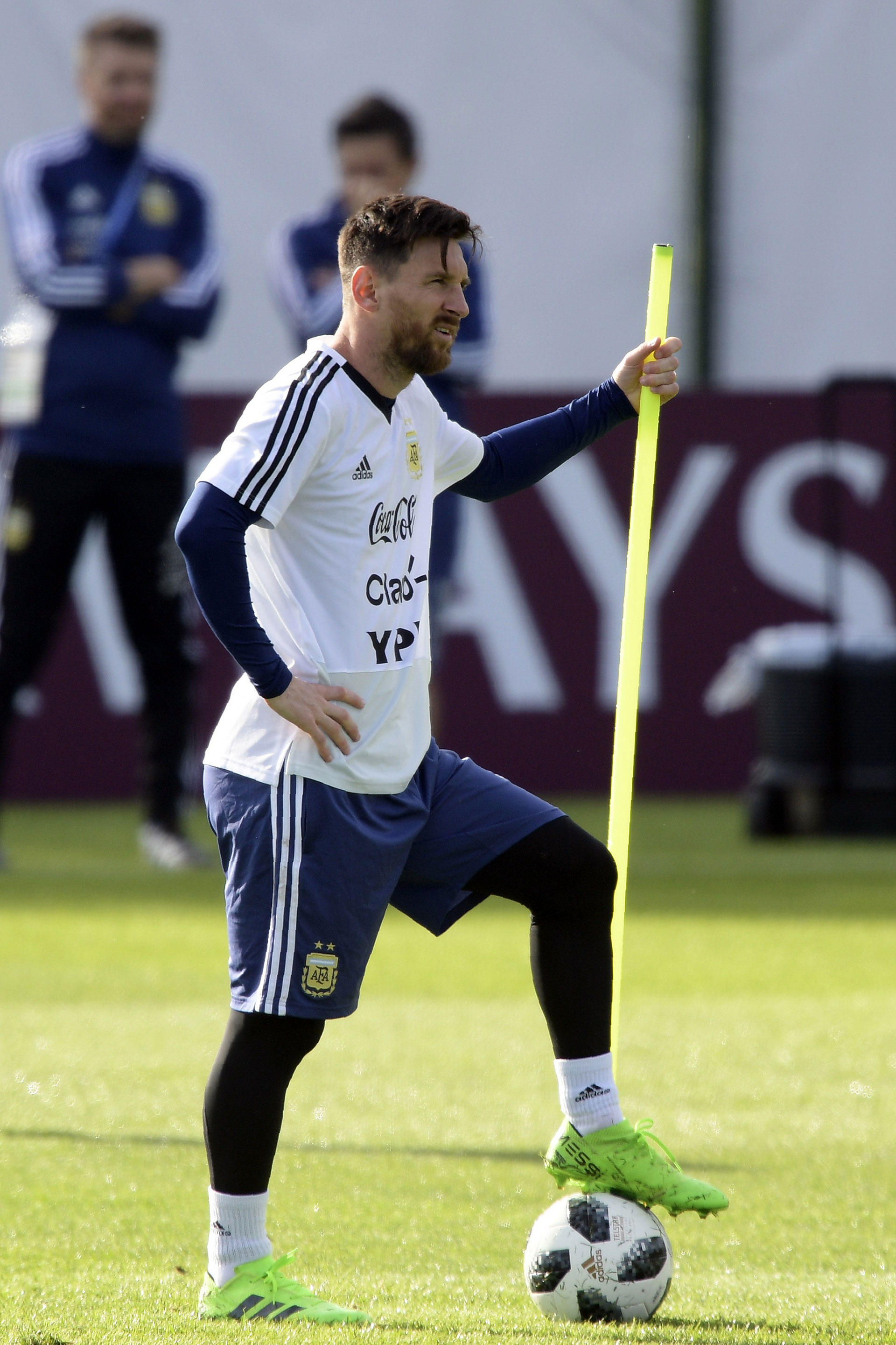 Porte de crack del capitán de la Selección argentina, a 55 kilómetros de Rusia