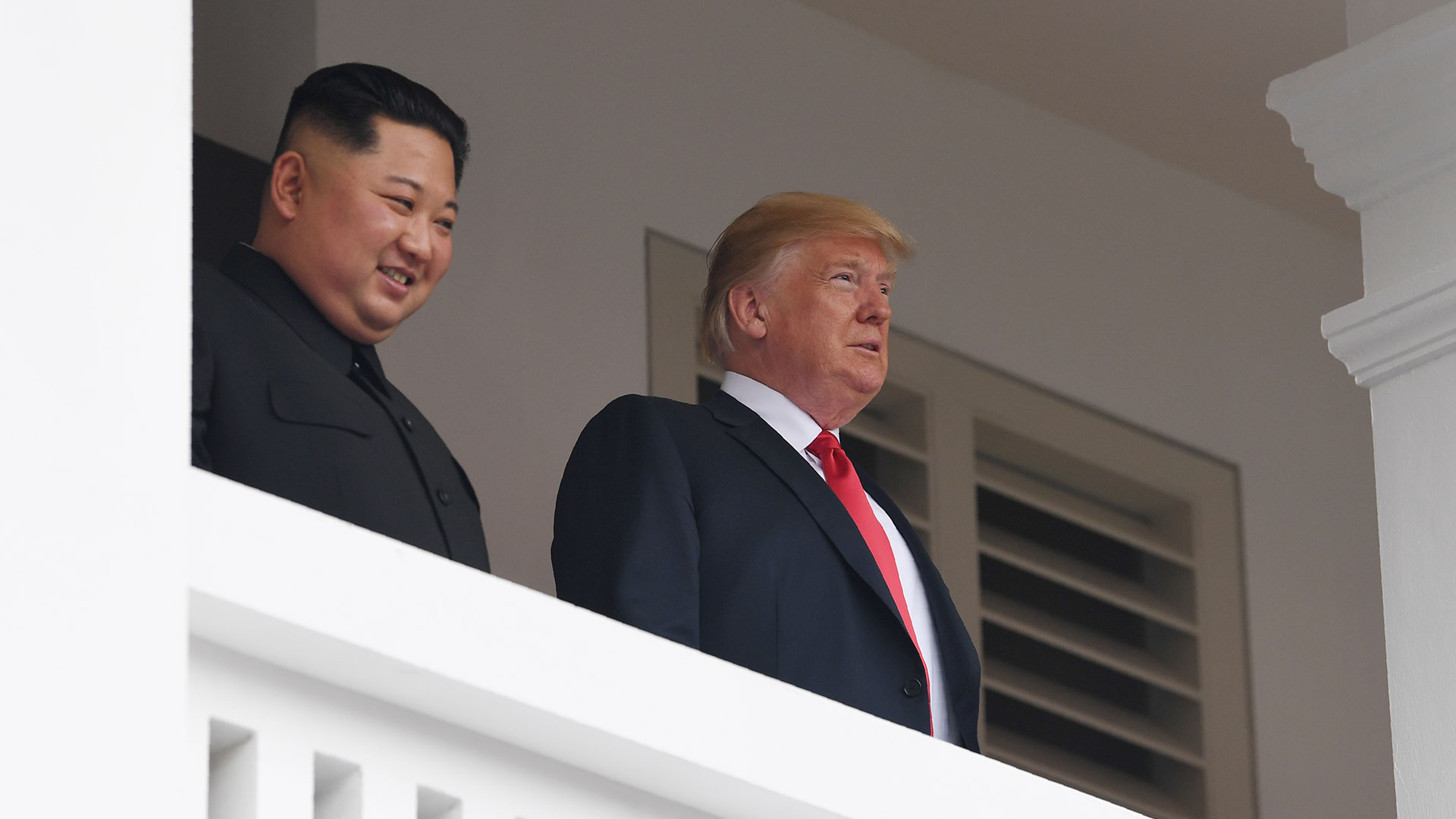 Kim Jong-un y Donald Trump. (AFP)