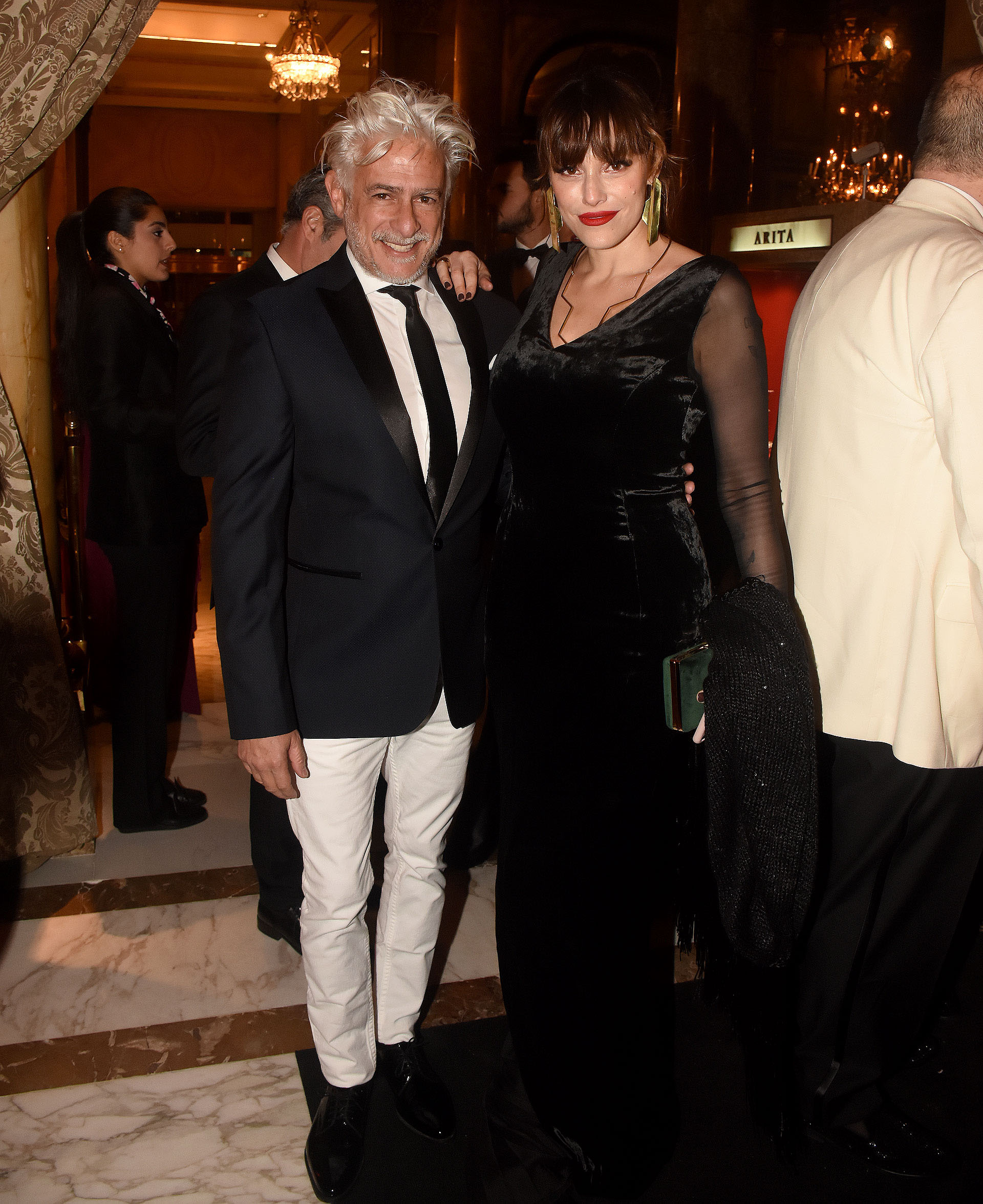 Pablo Bañares y Connie Ansaldi