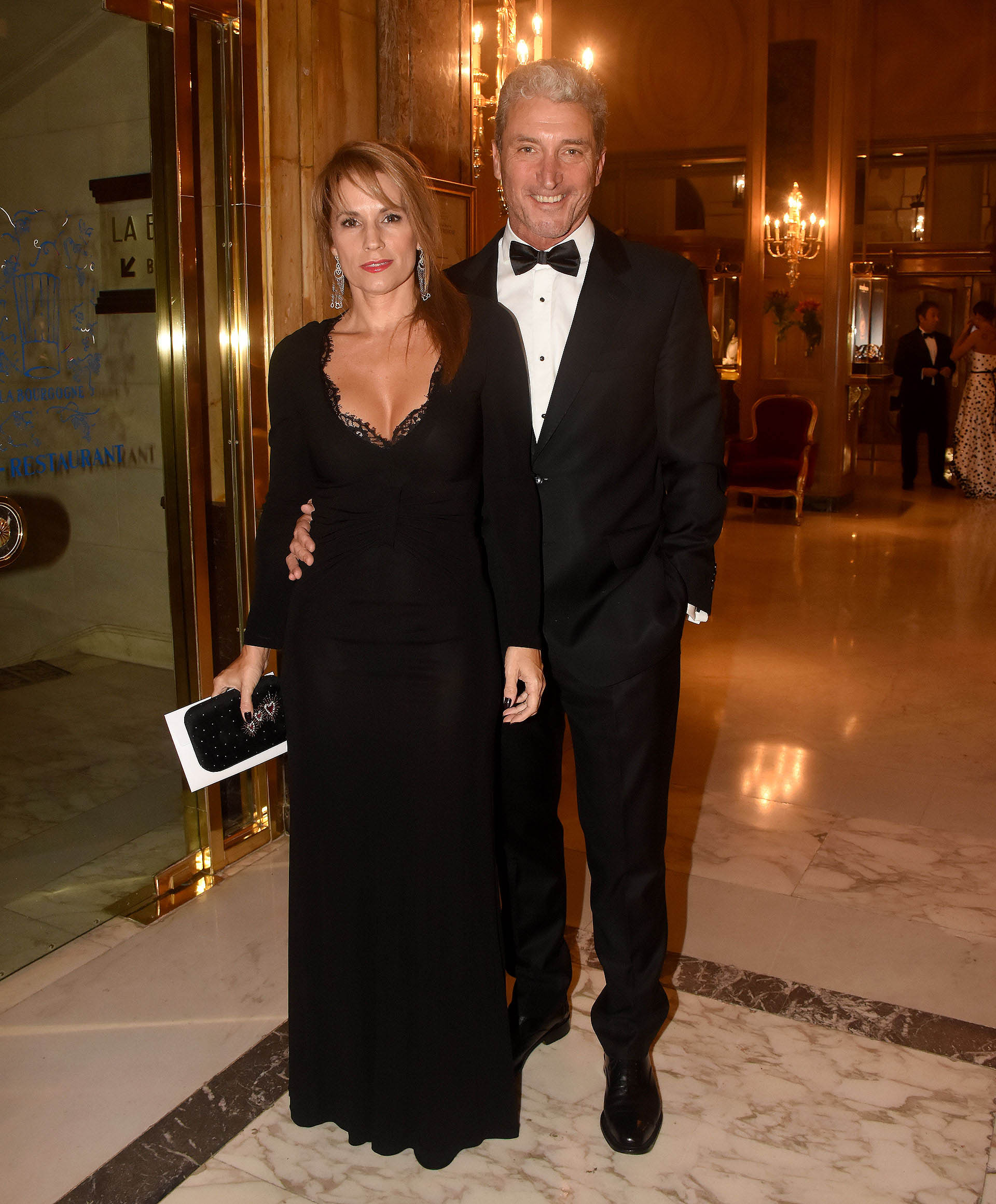 El presidente de la Fundación DAR, José “Pepe” Scioli, y Erica Blau
