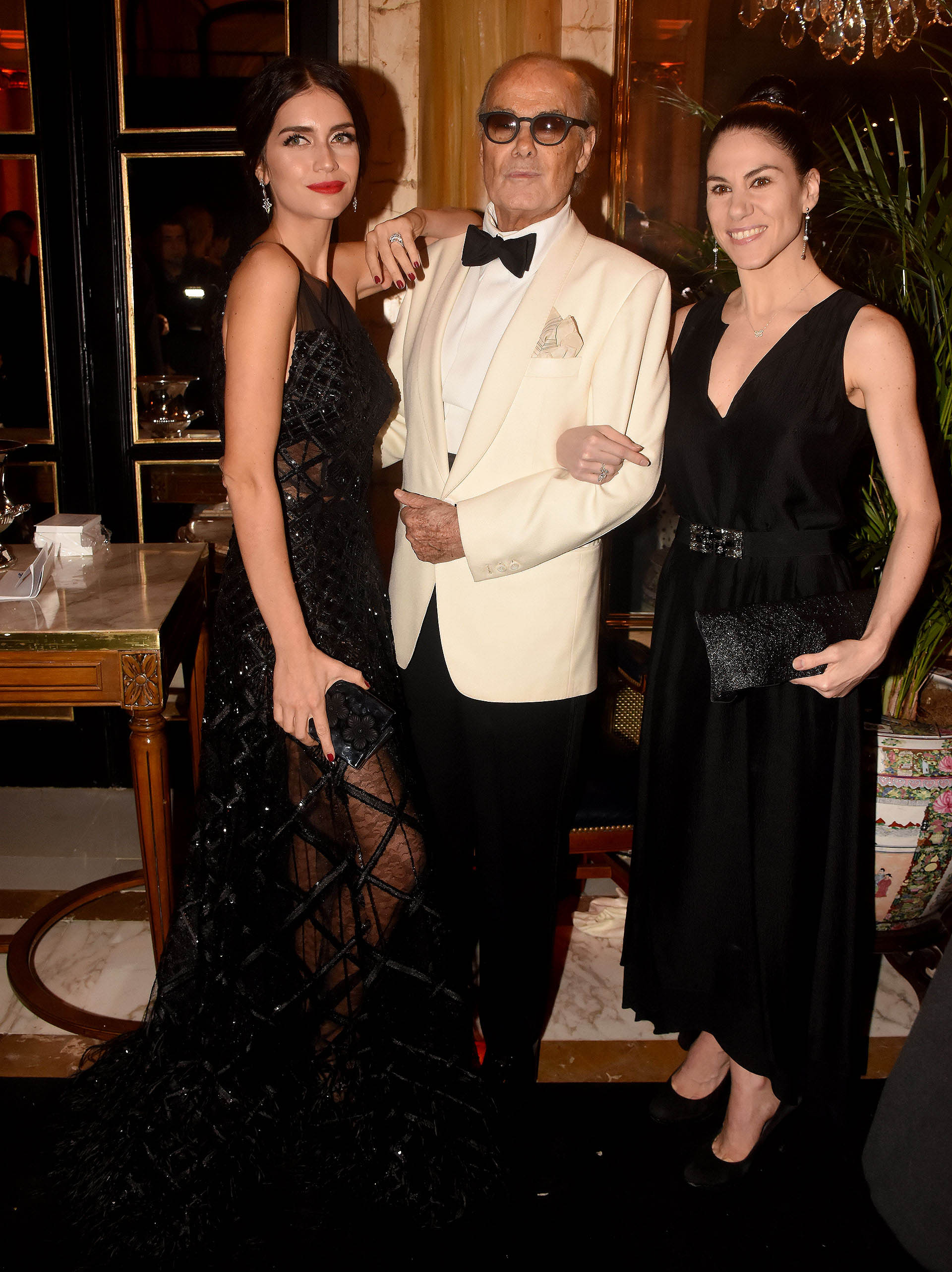 Zaira Nara, Gino Bogani y Paloma Herrera