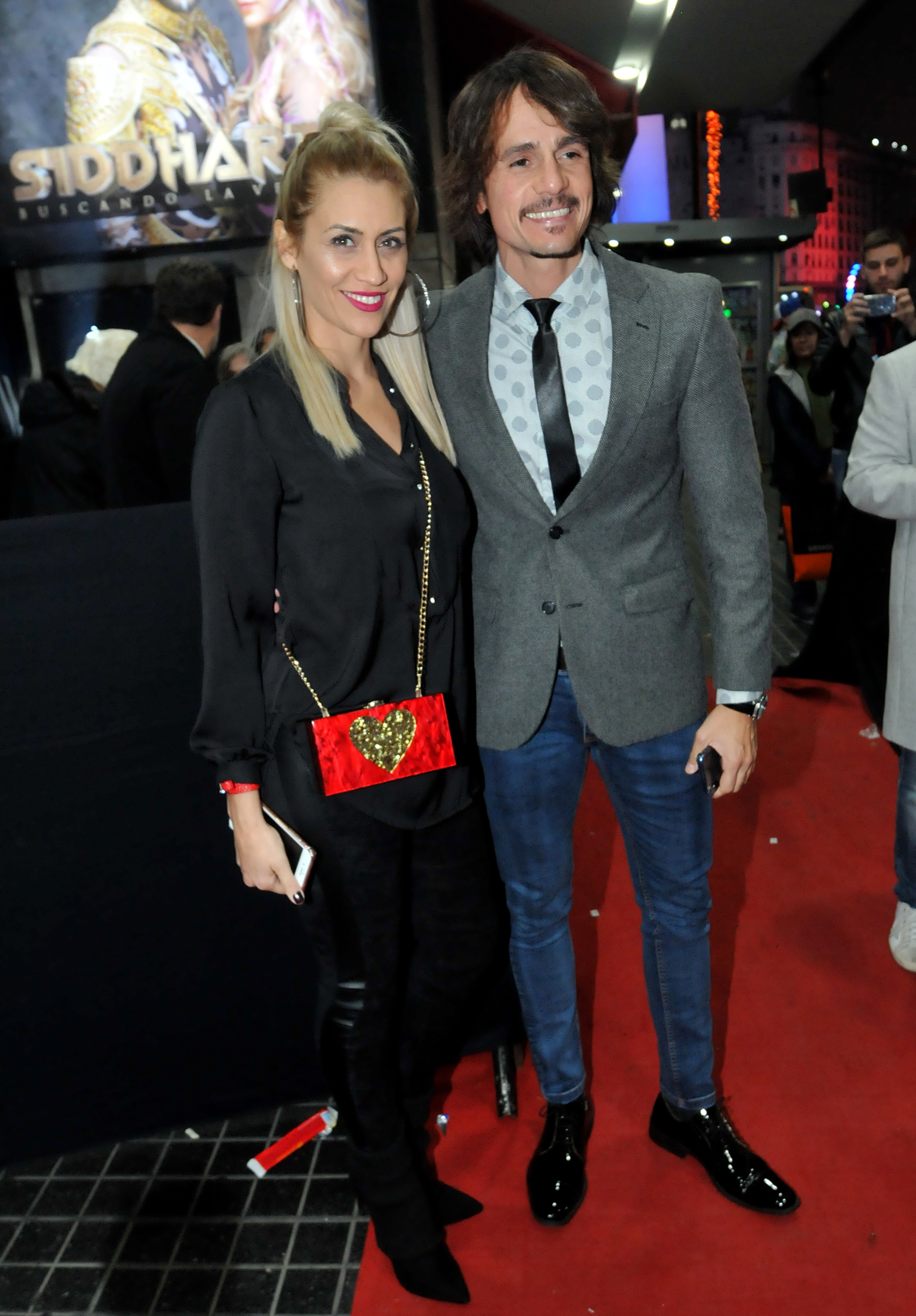 Christian Sancho y su esposa Vanesa Schual
