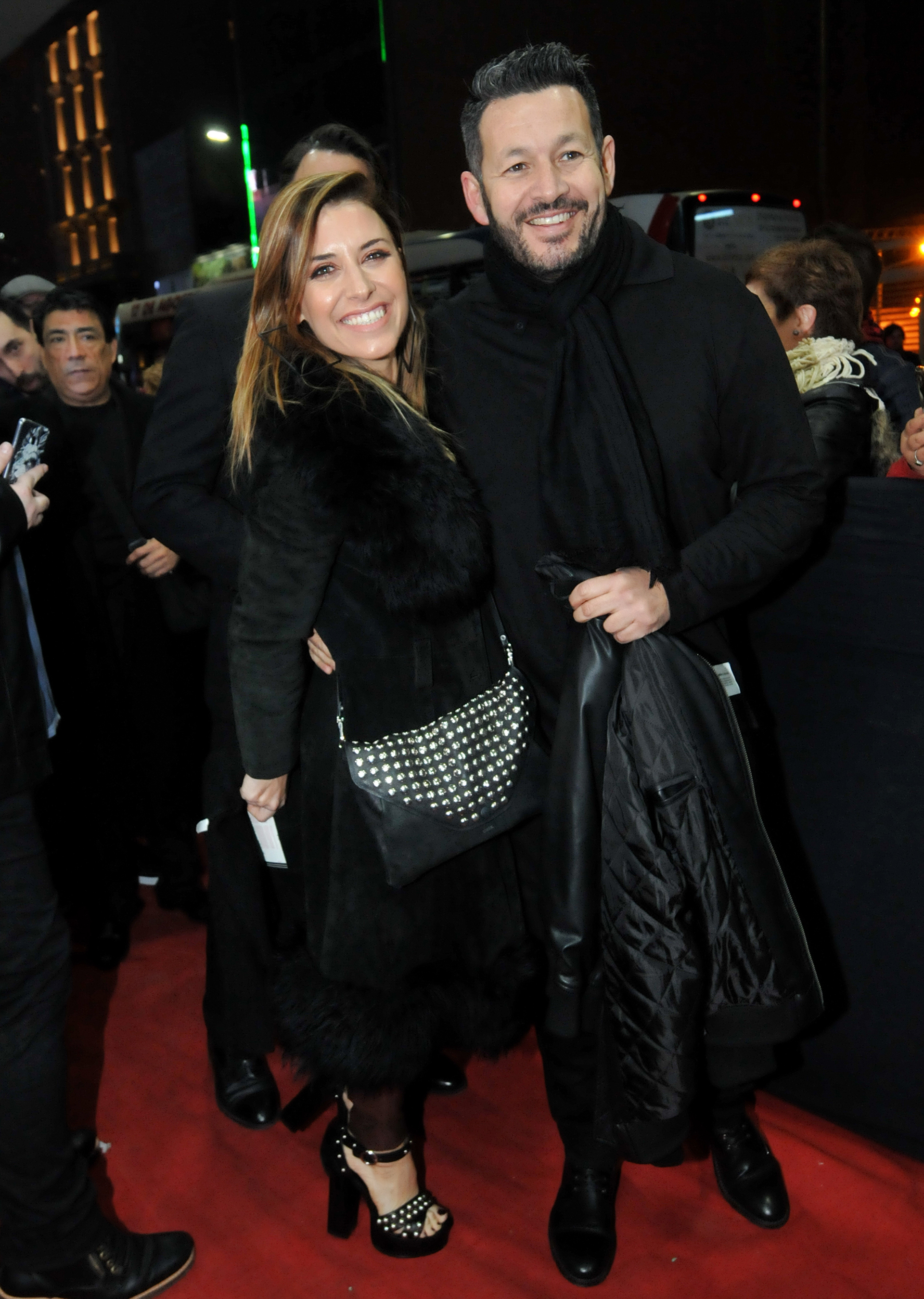 Mariana Brey y su novio Pablo Melillo