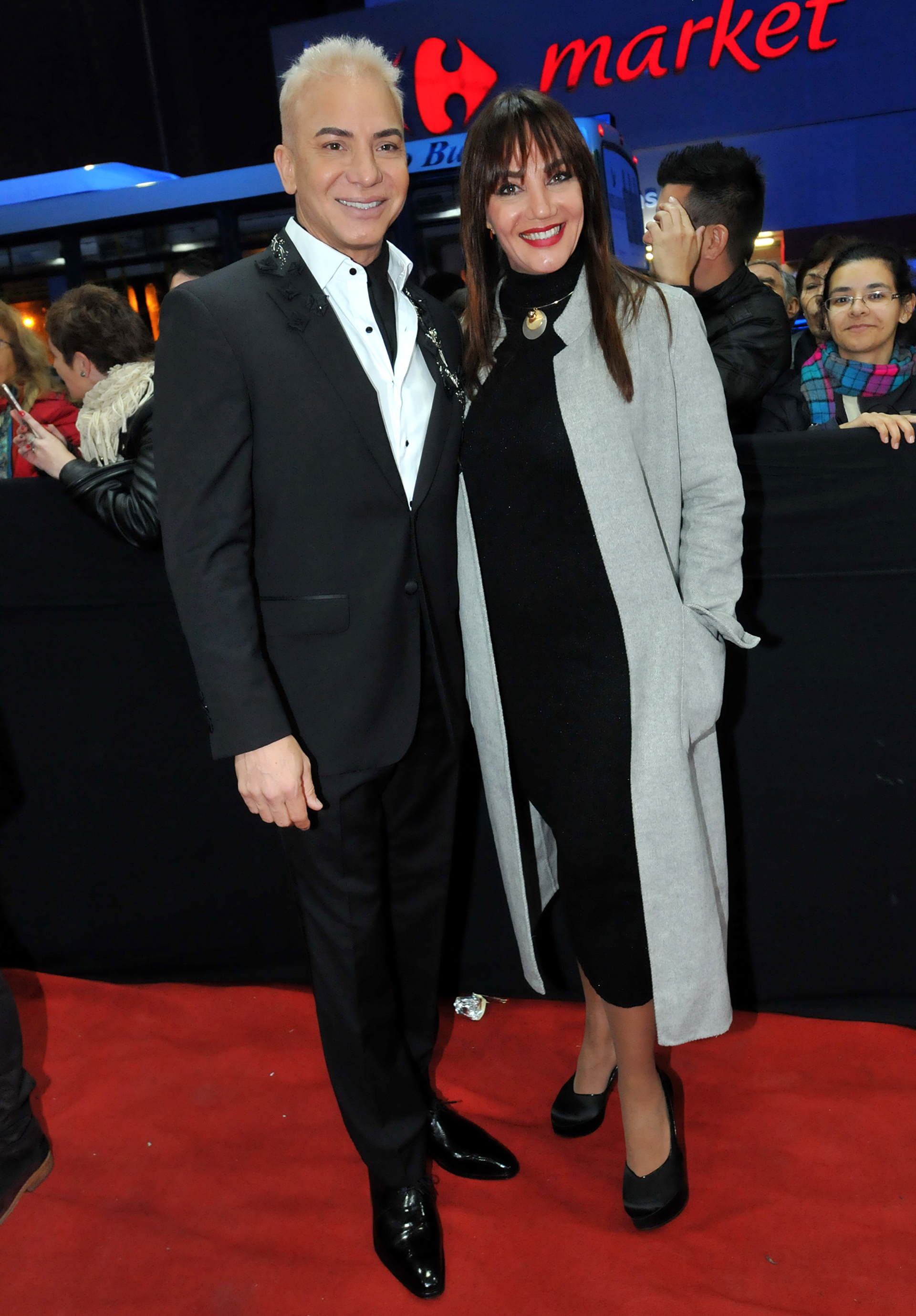 Flavio Mendoza y su hermana Patricia
