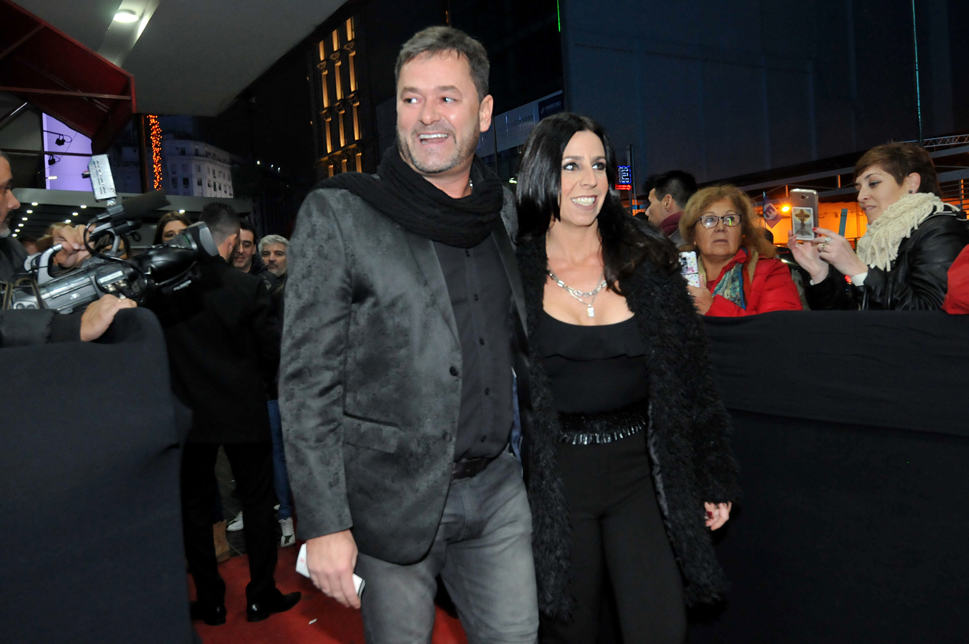 Julieta Bal y su pareja Roberto Peña