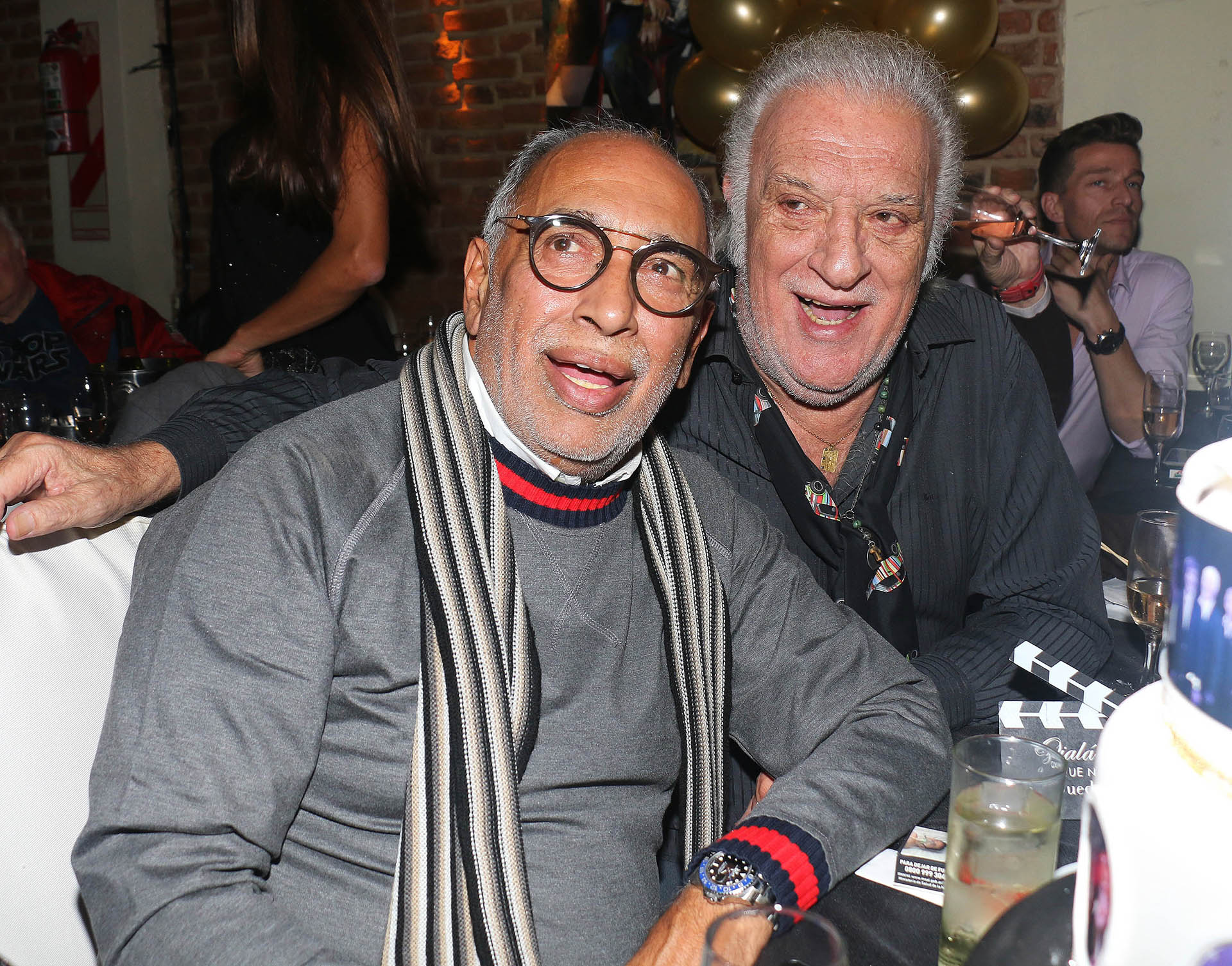 Oscar González Oro y Coco Basile
