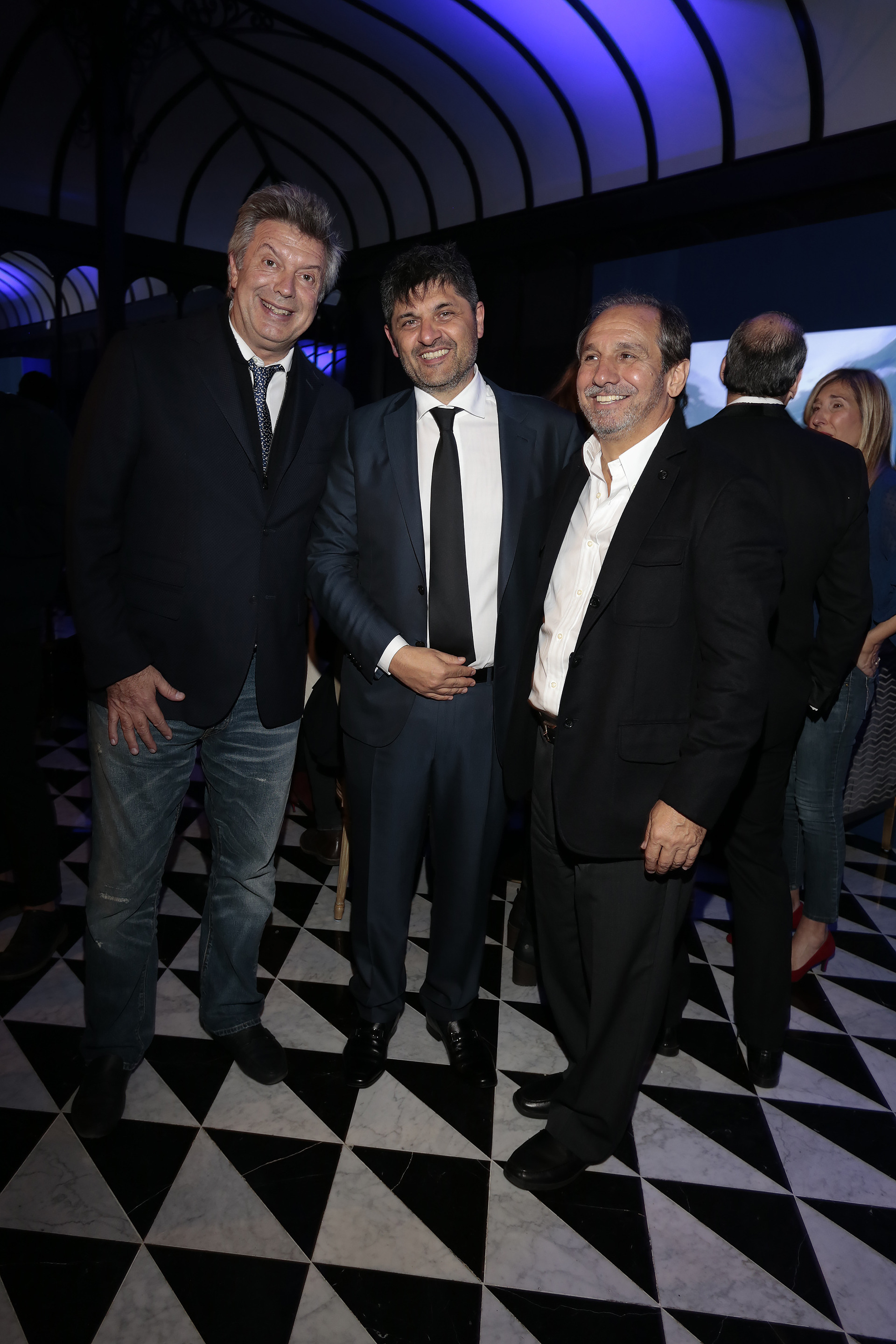 Mauricio D’Alessandro, Marcelo Fígoli y Nicolás Caputo