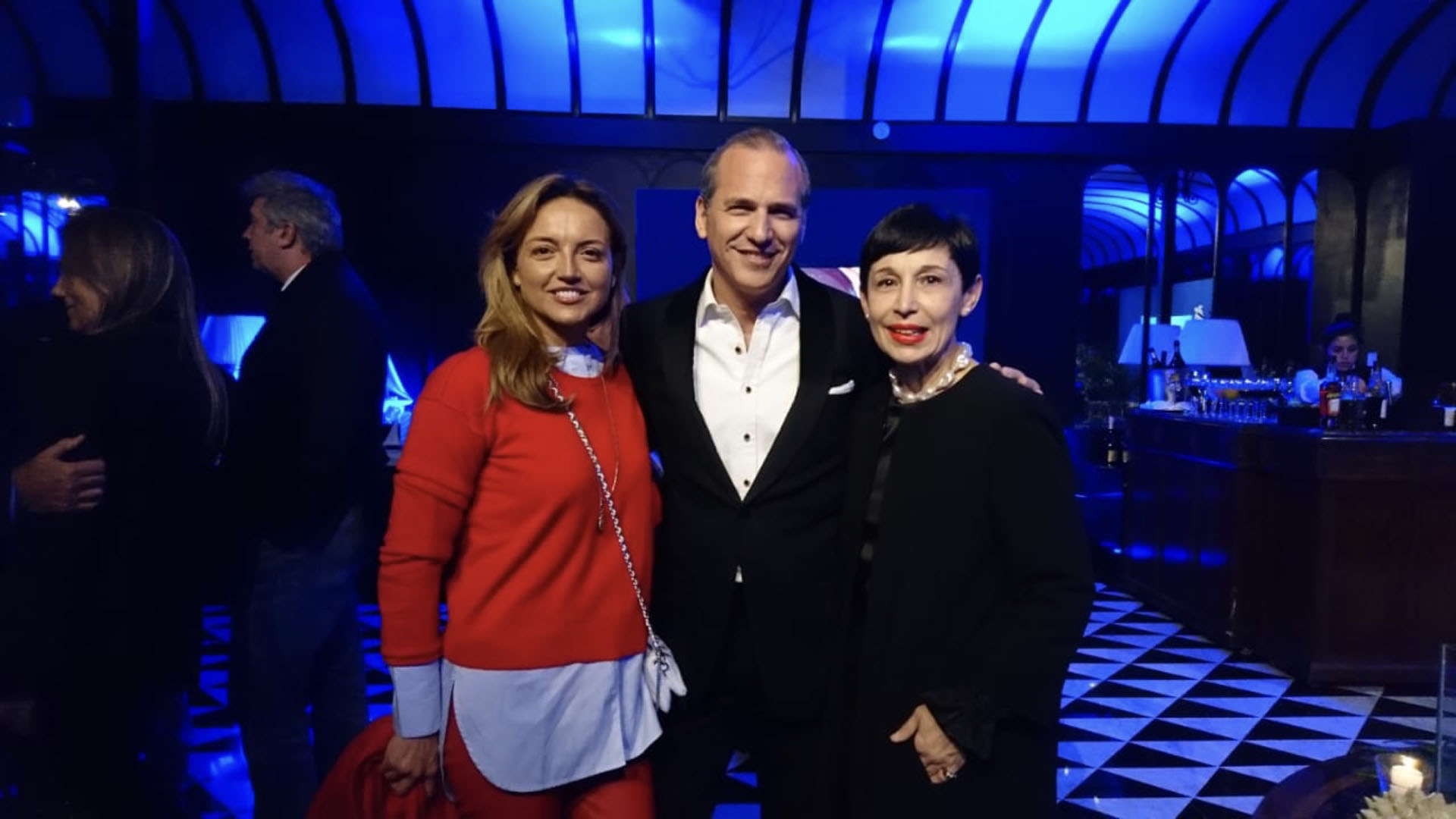 Pamela Saguier, Javier Iturrioz y Ana Torrejón