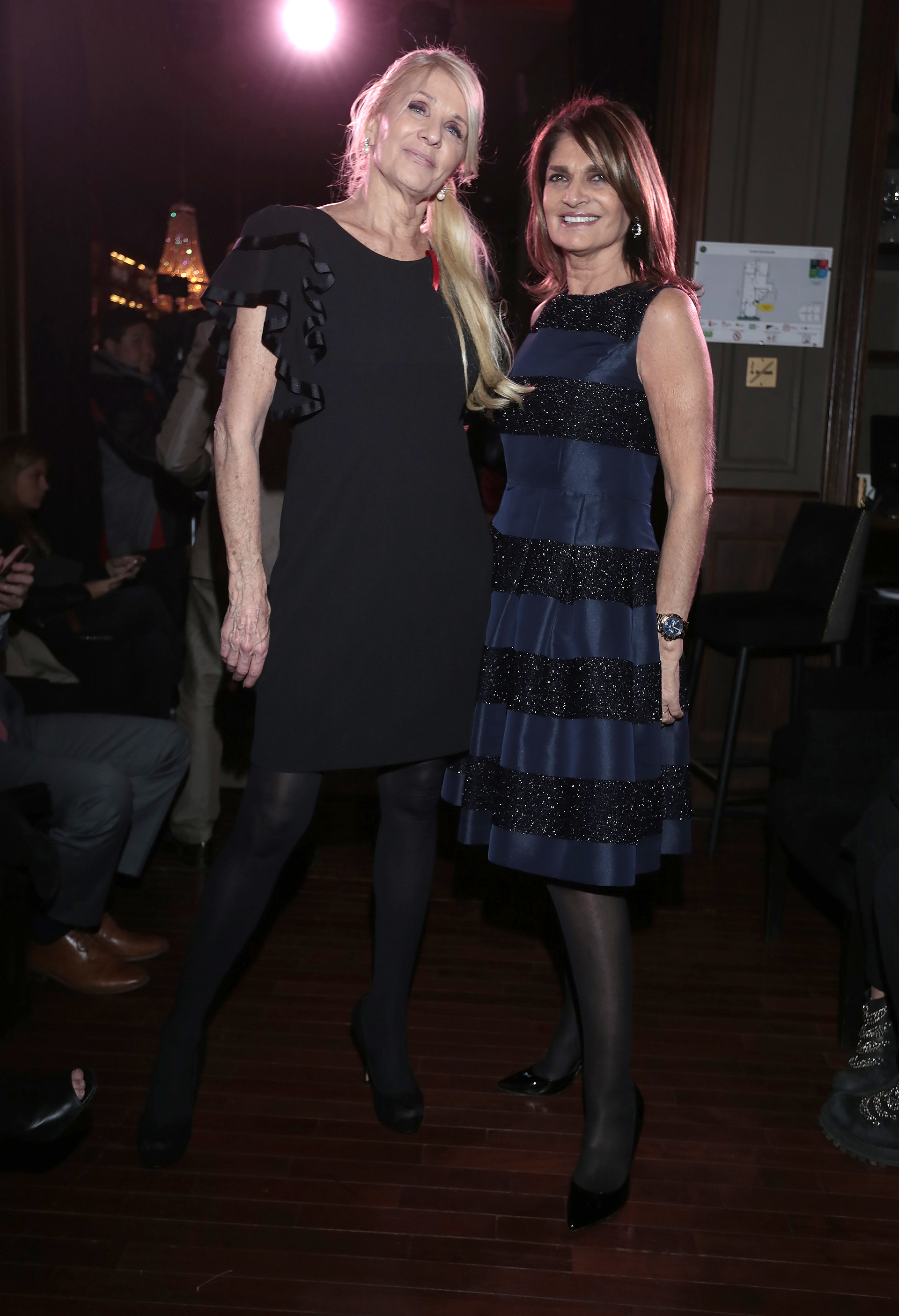 Evelyn Scheidl y Teresa Calandra
