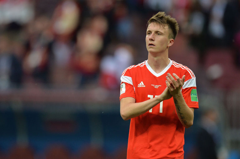 Aleksandr Golovin ha fichado por el AS Mónaco tras dejar buenas sensaciones en el Mundial (EFE)