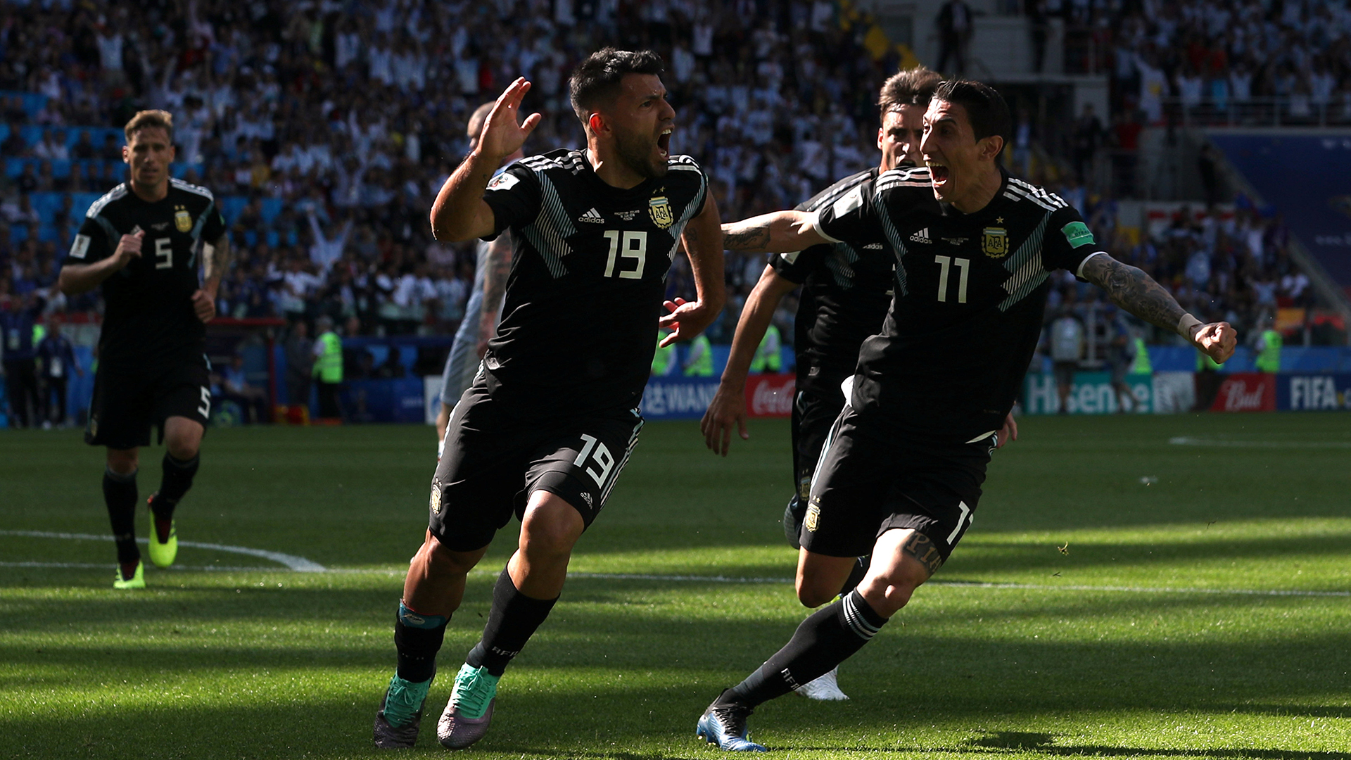 Sergio Agüero y Ángel Di María volverían a ser convocados a la Selección (REUTERS)