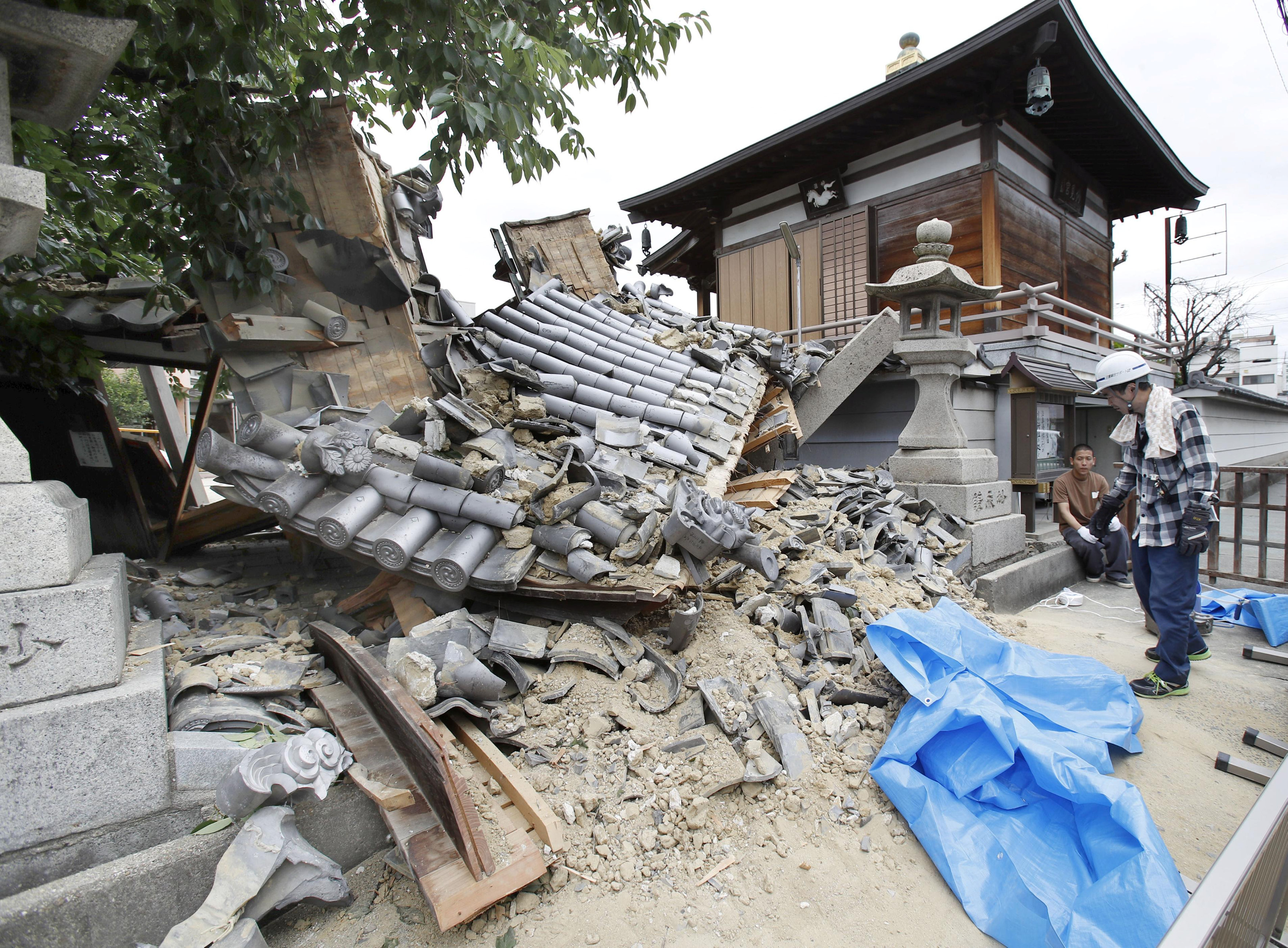 Japón también ha sido afectado por la inestabilidad del Anillo de Fuego (Kyodo/via REUTERS)