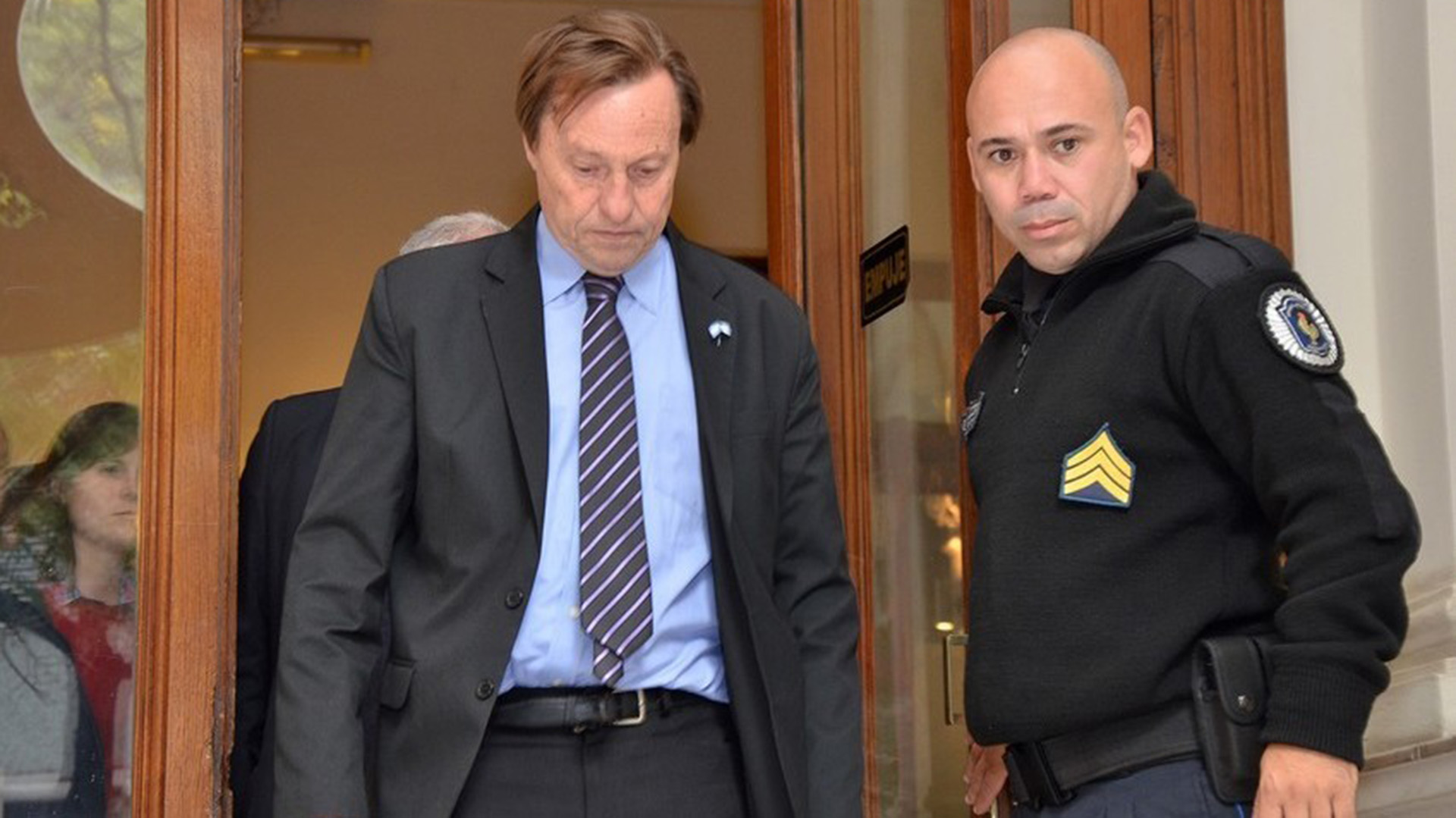 Varisco el aó pasado cuando fue procesado en la causa que investiga sus vínculos con el narcotráfico (Télam)