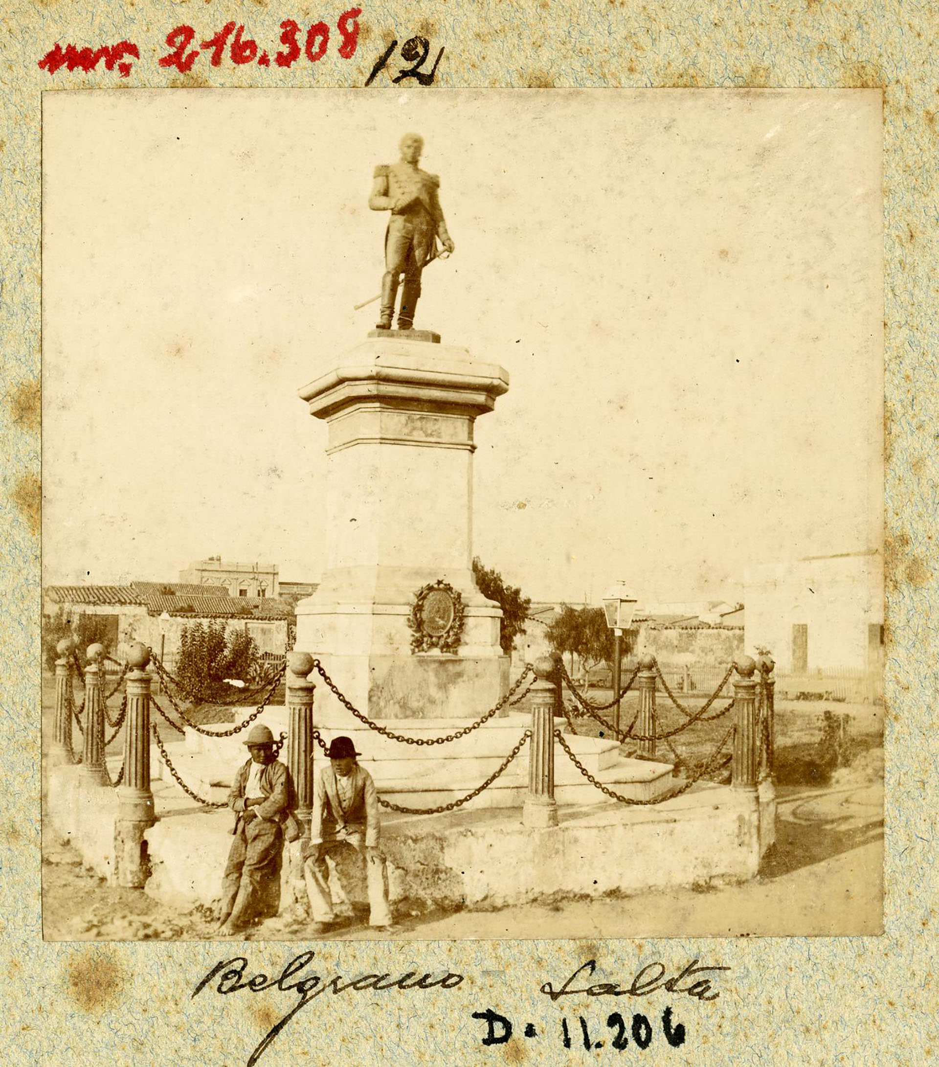 Monumento al General Belgrano en Salta (Archivo General de la Nación)