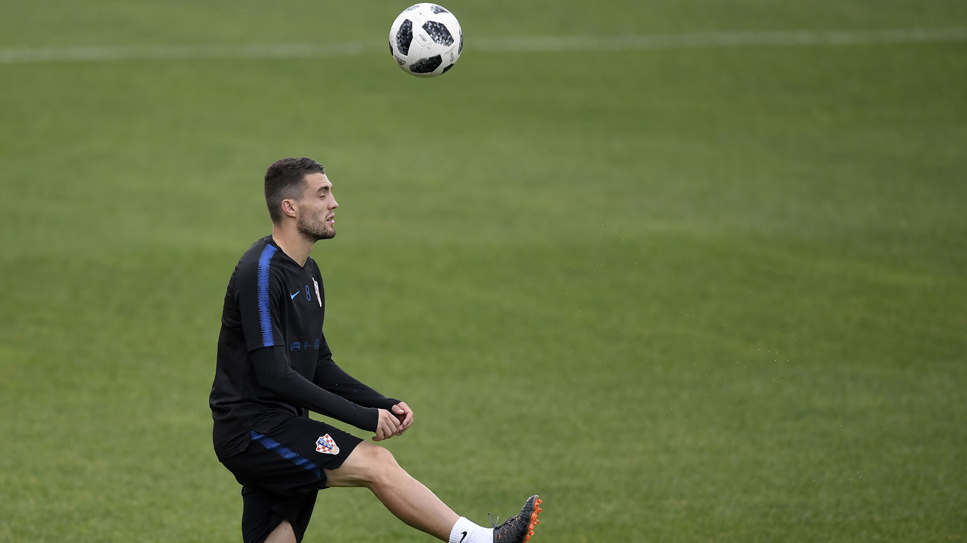 Mateo Kovacic llegó a la final con Croacia del Mundial de Rusia 2018 (AFP)