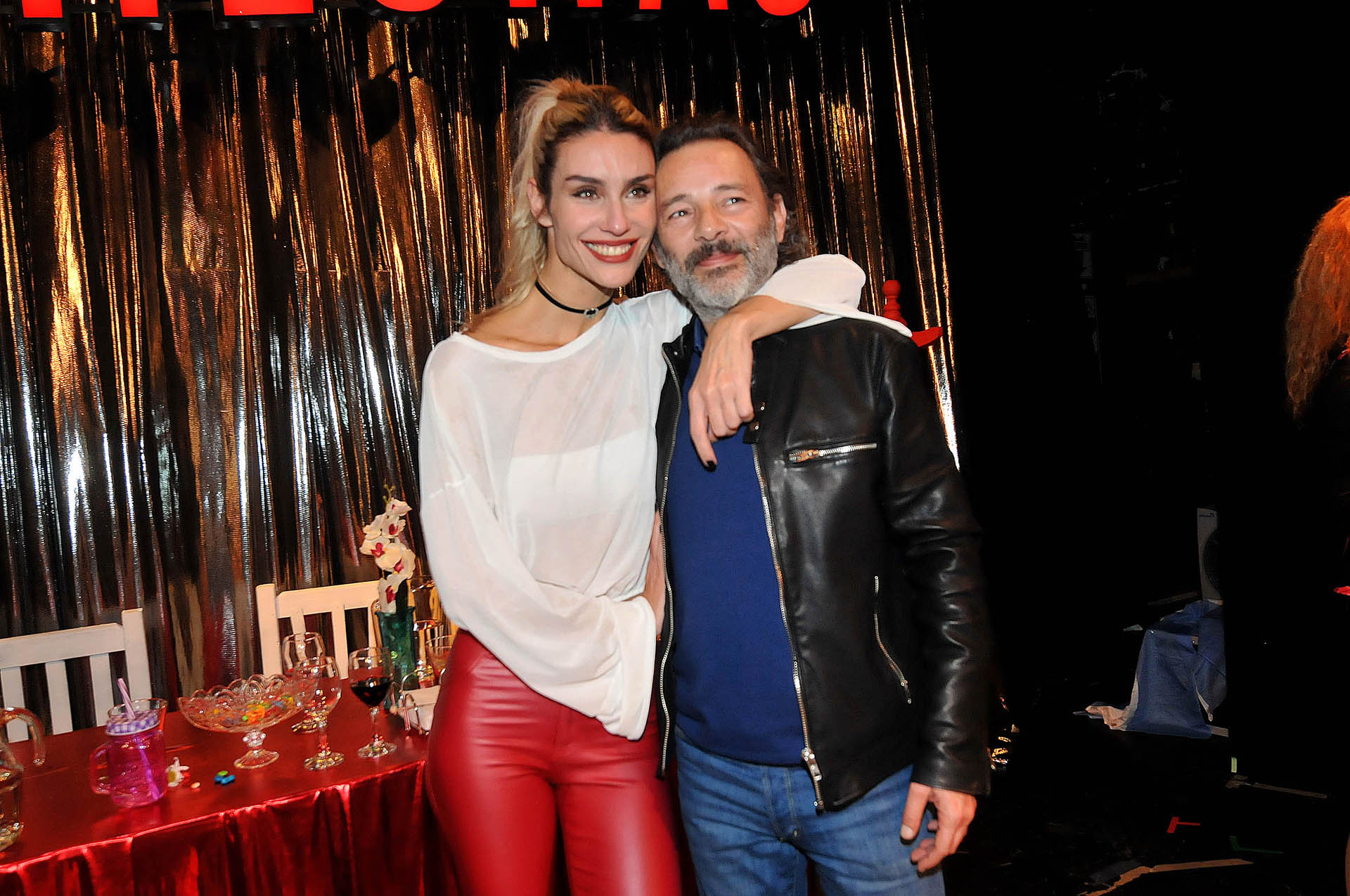 Fabián Vena y Paula Morales