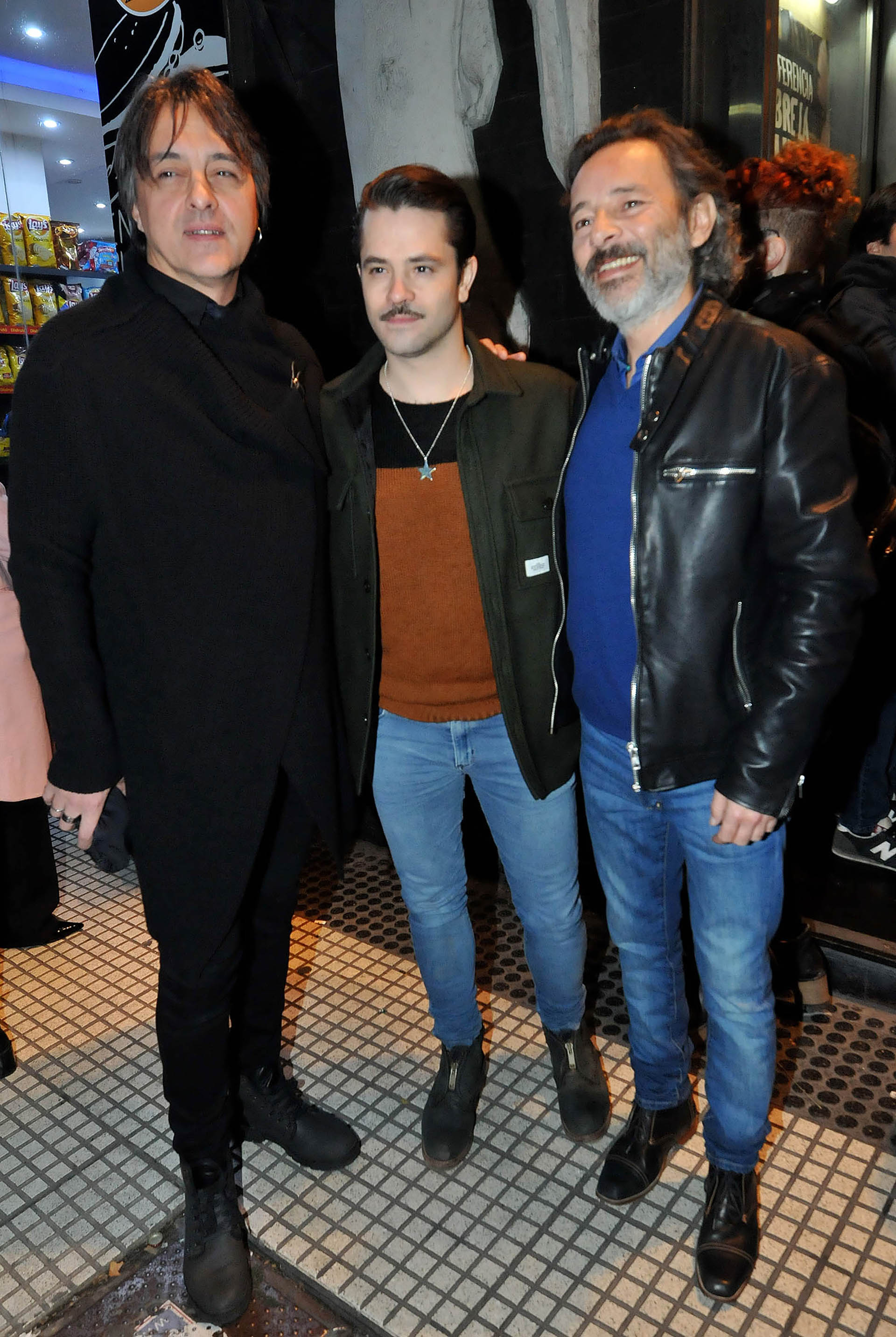 Esteban Prol, Felipe Colombo y Fabián Vena