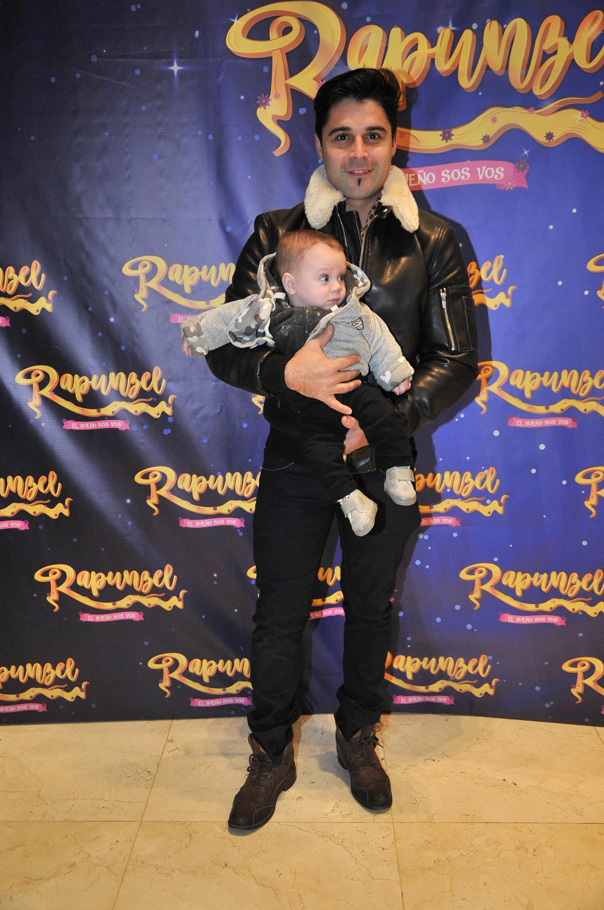 Juan Yacuzzi con su sobrino
