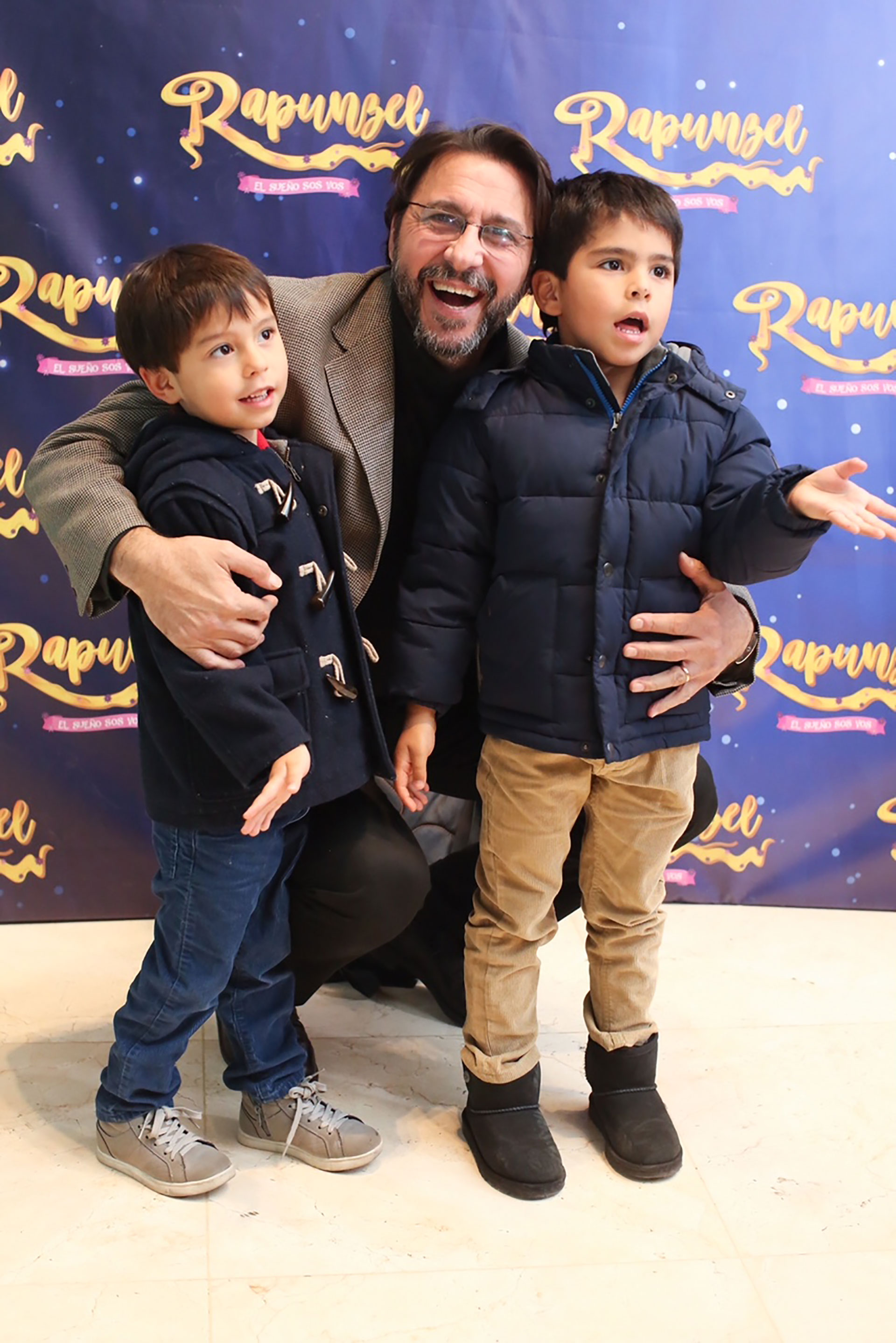 Miguel Habud y su familia