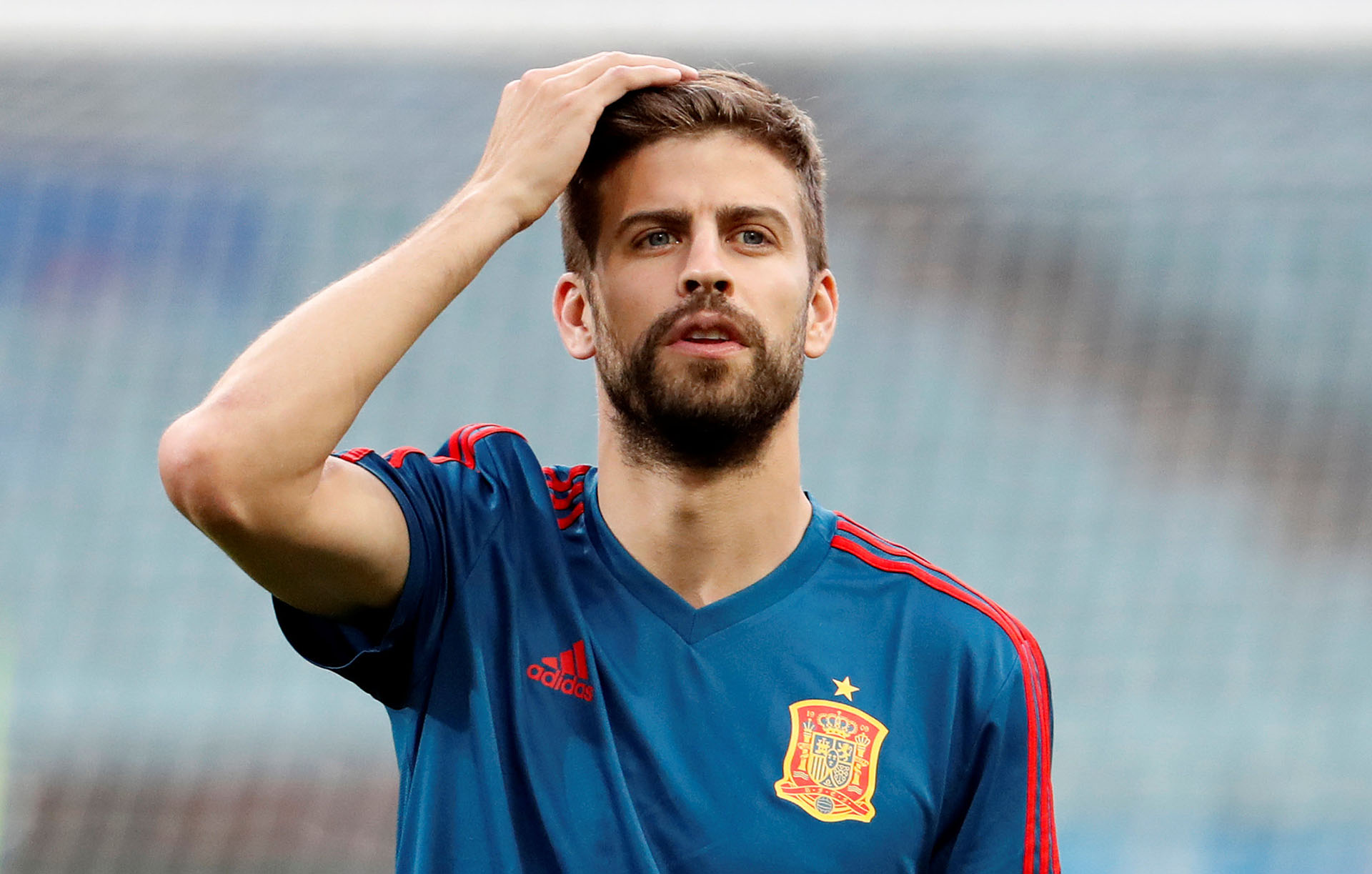Gerard Pique, España, 31 años, en pareja (Reuters)