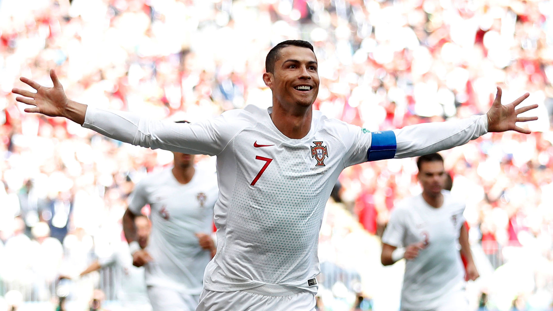 El 7 festeja el gol frente a Marruecos que lo lleva a la cima de los goleadores de Rusia 2018 REUTERS/Carl Recine