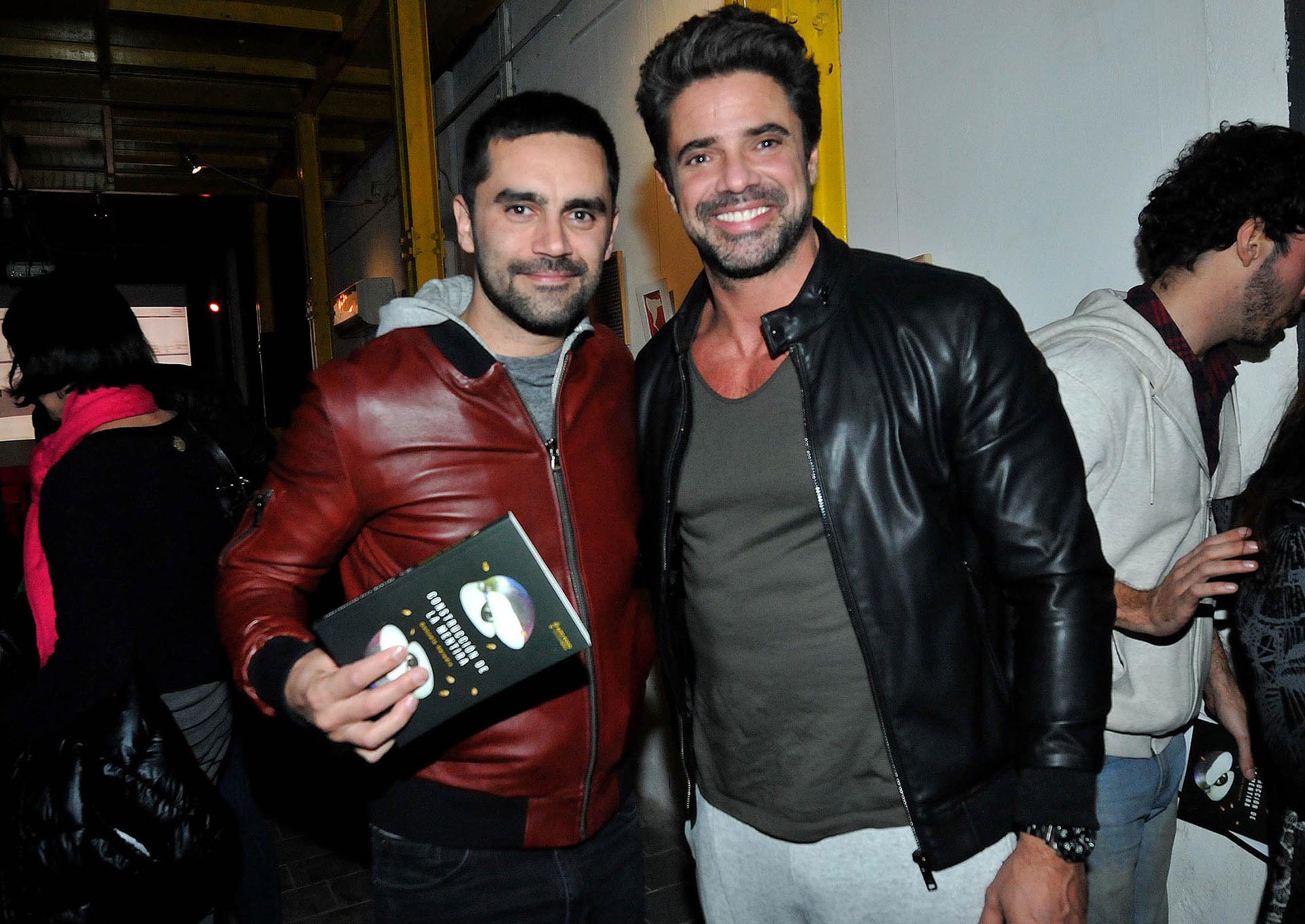 Gonzalo Heredia con Luciano Castro