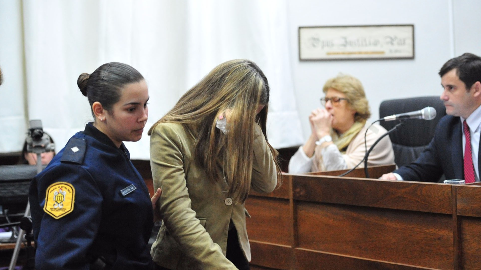Nahir vive el juicio con intensidad: en algunas audiencias fue del enojo al llanto (Ricardo Santellan)