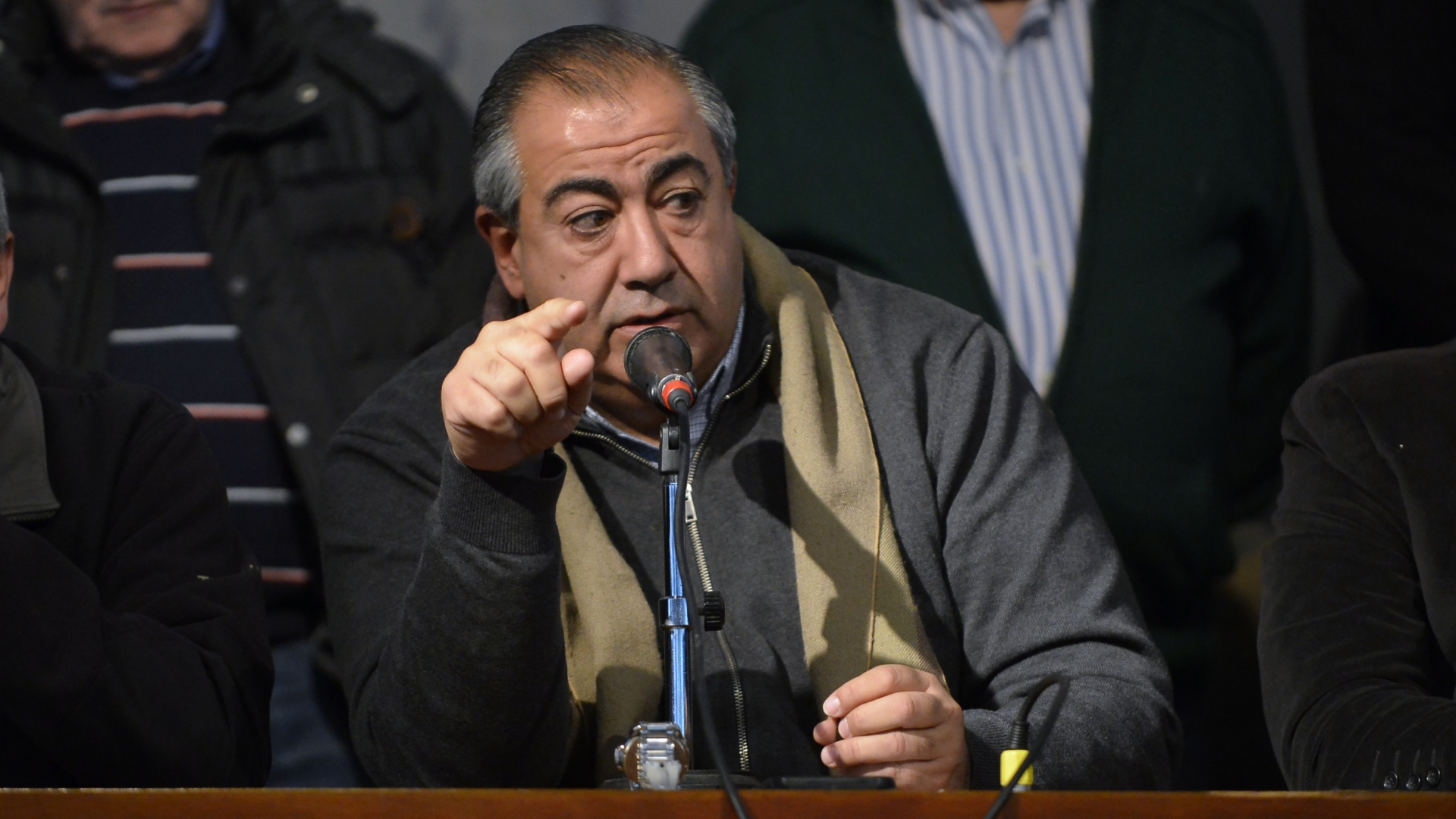 Héctor Daer, referente de la CGT (Foto: Gustavo Gavotti)