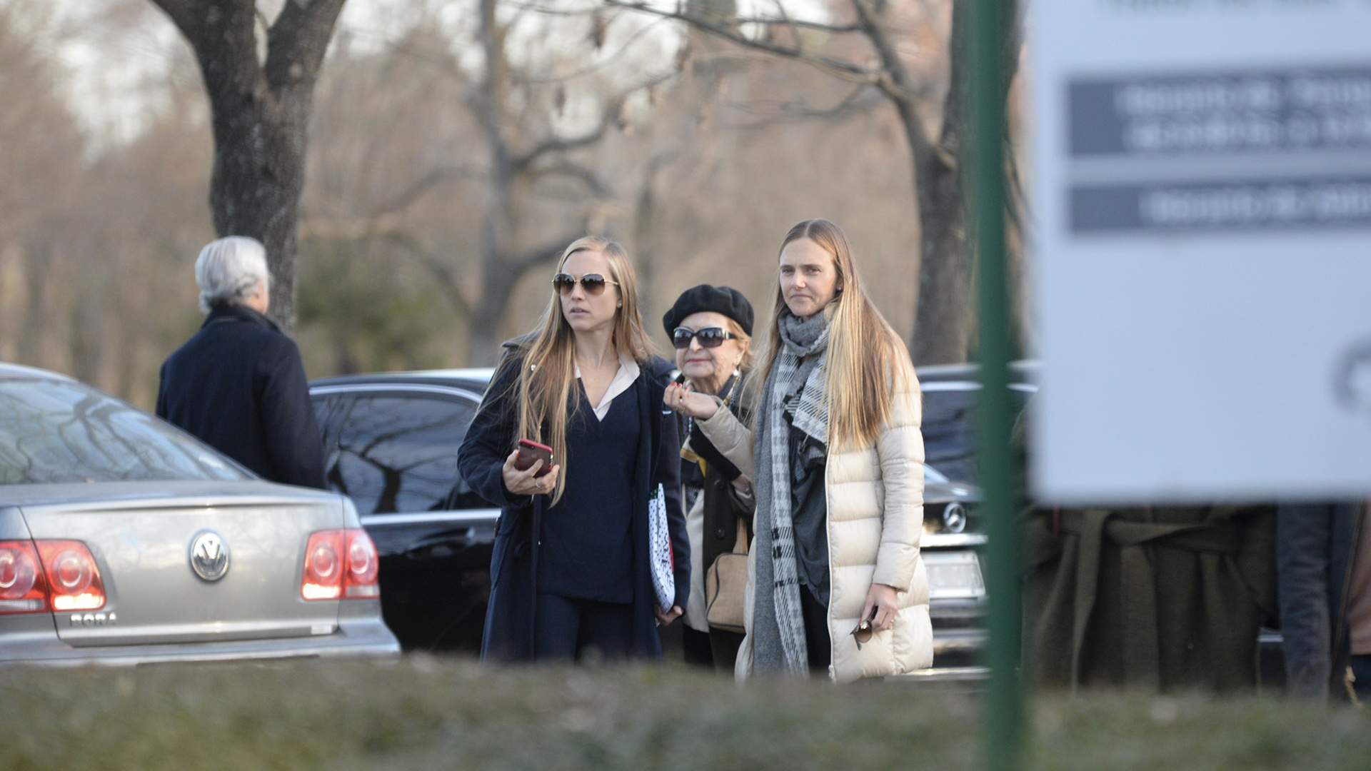 Barbara y Paulina Trotz, primas de Geñi e hijas de María Laura
