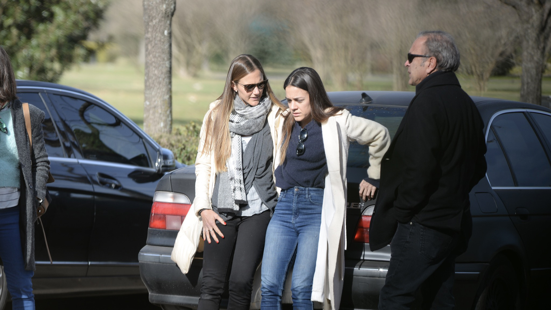 Las primas Paulina Trotz y Sonia Zavaleta