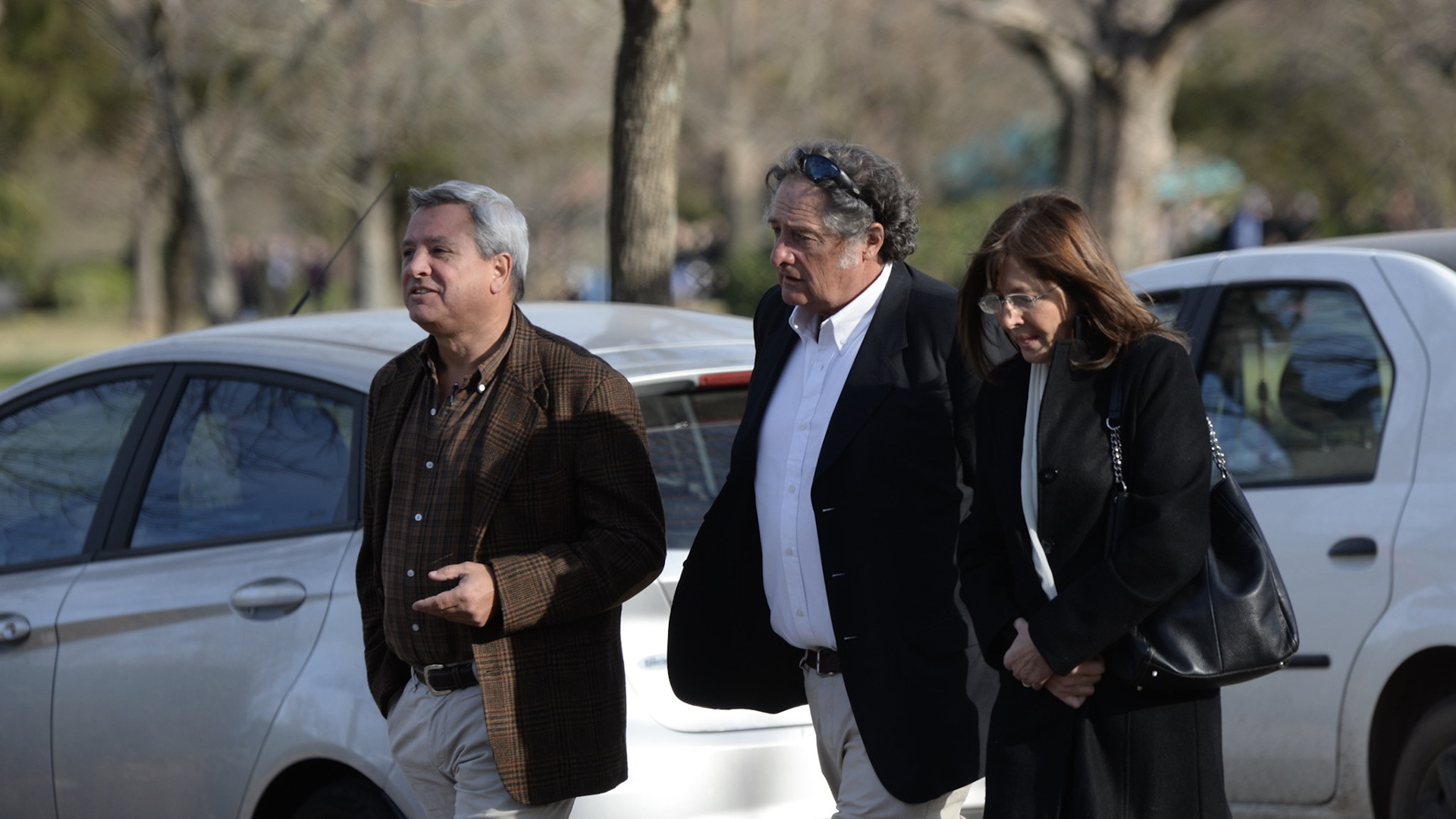 Gustavo y María Celia Pereyra, amigos de Horacio Laprida